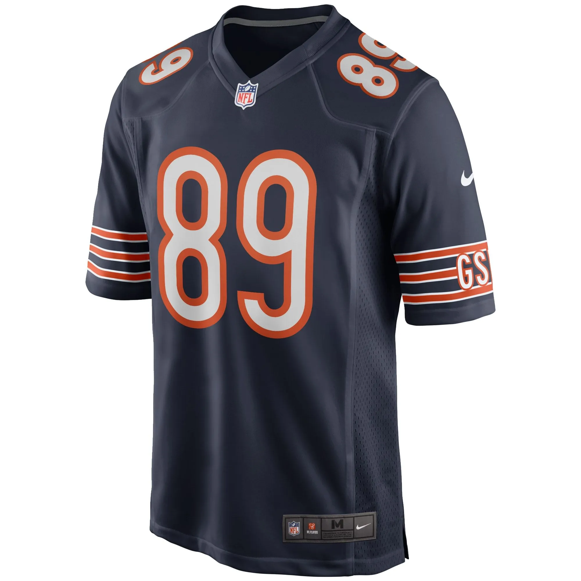 Mike Ditka Chicago Bears  Game Retired Player Jersey - Navy