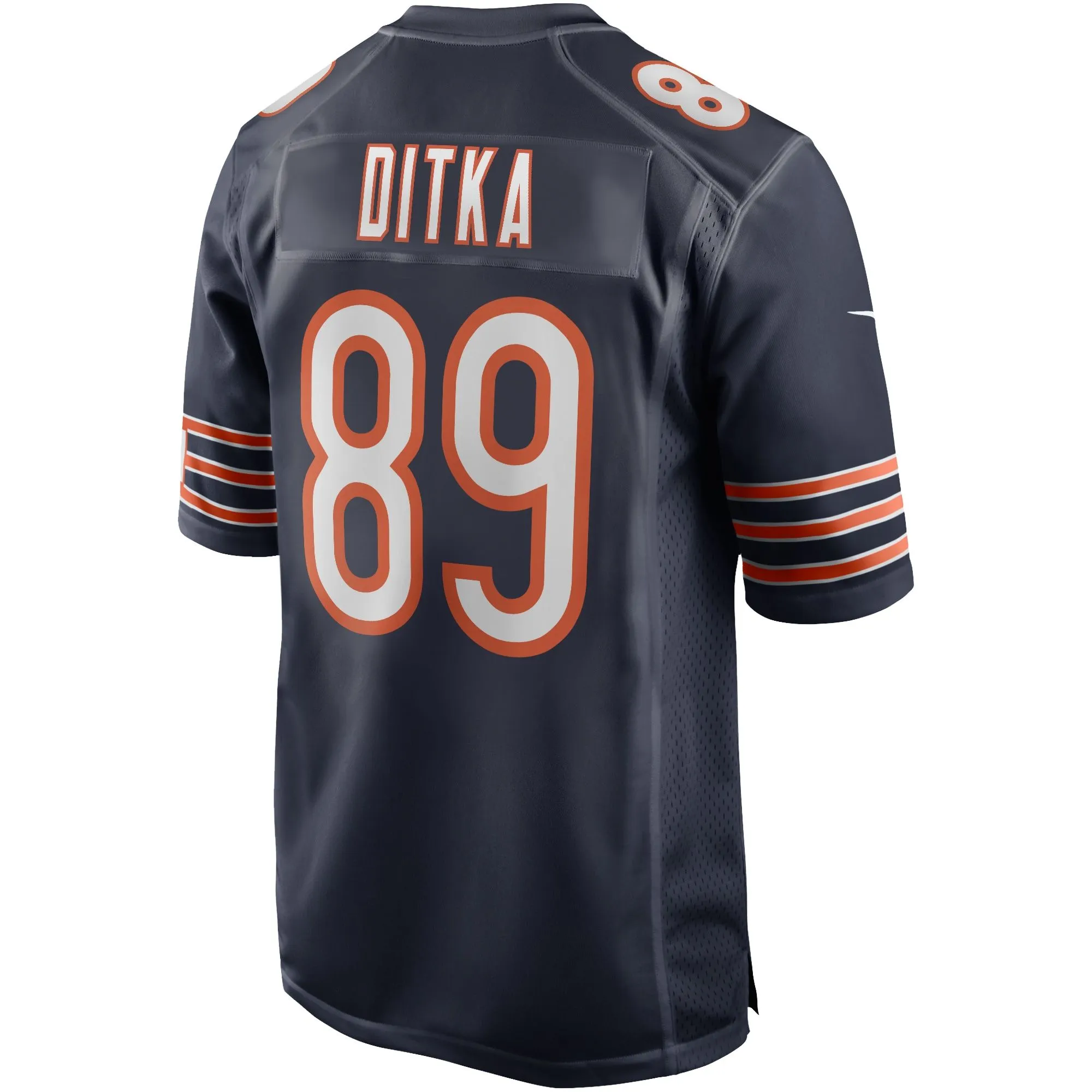 Mike Ditka Chicago Bears  Game Retired Player Jersey - Navy