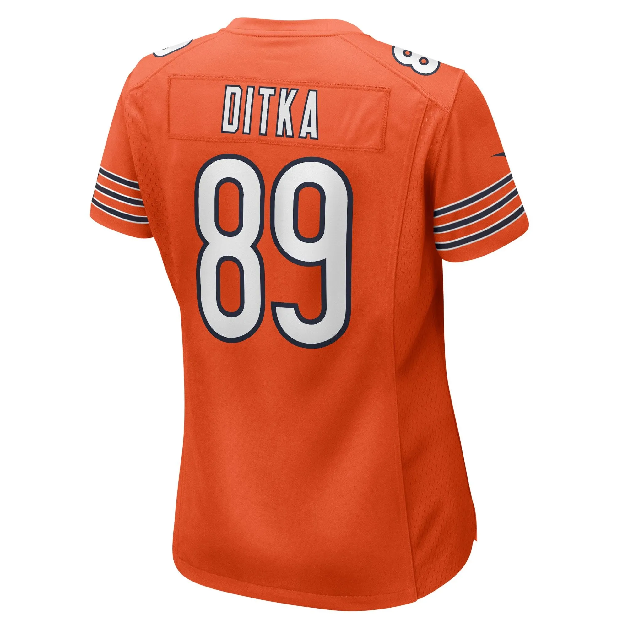 Mike Ditka Chicago Bears  Women's Retired Player Jersey - Orange