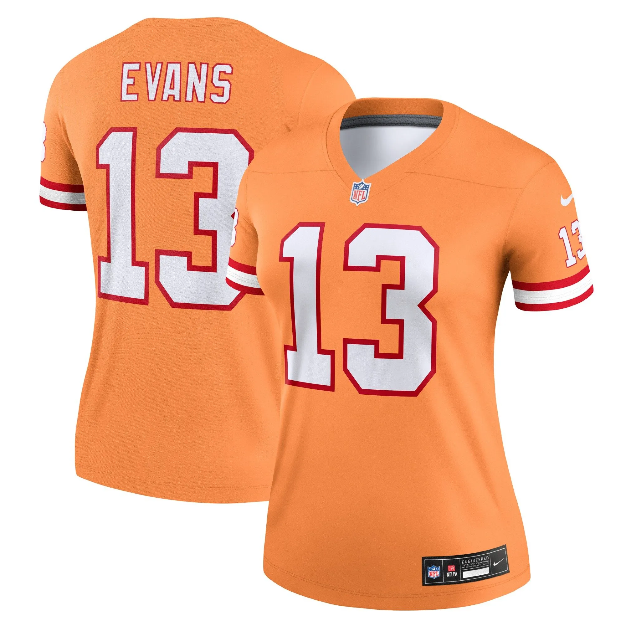 Mike Evans Tampa Bay Buccaneers  Women's Alternate Legend Jersey - Orange