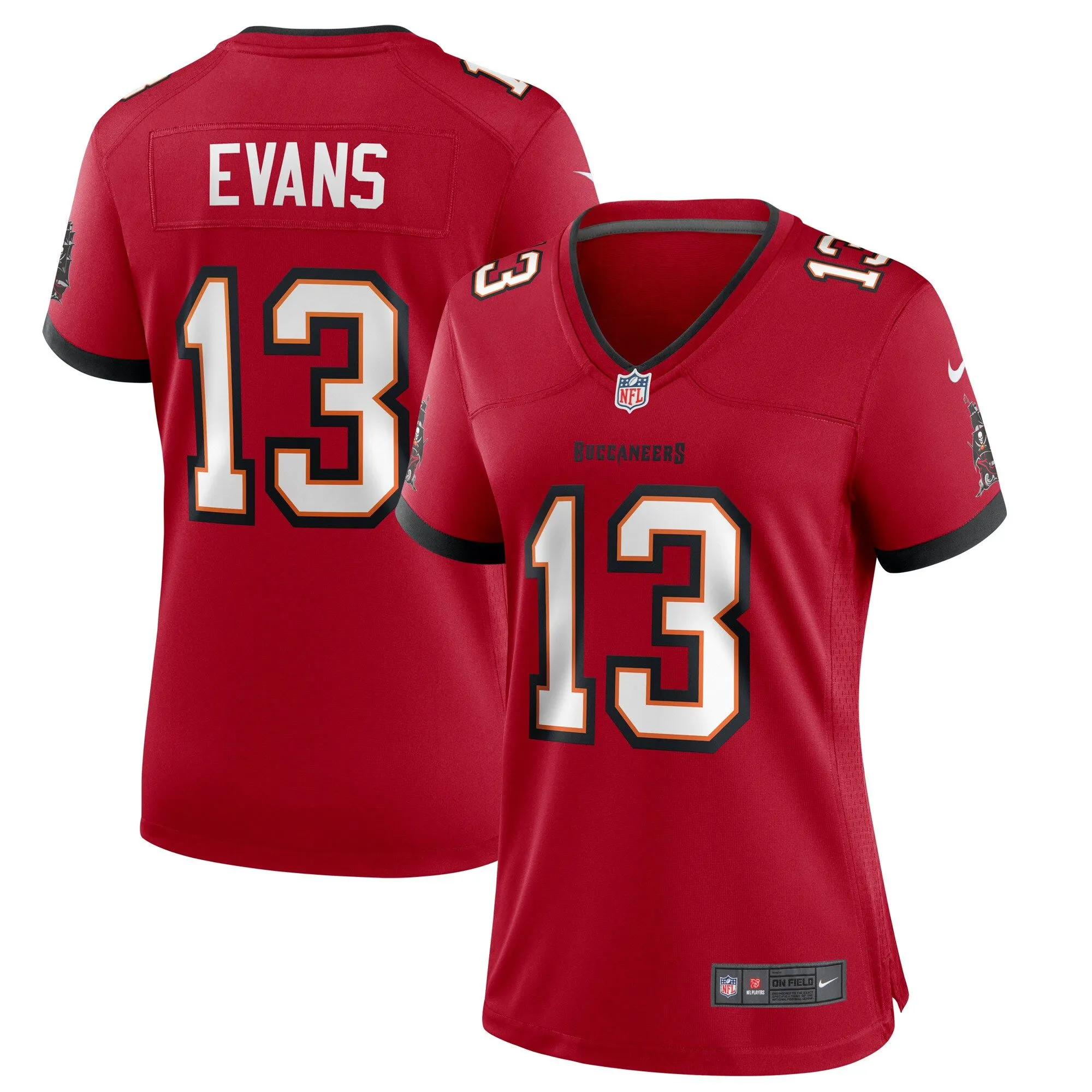 Mike Evans Tampa Bay Buccaneers  Women's Game Jersey - Red