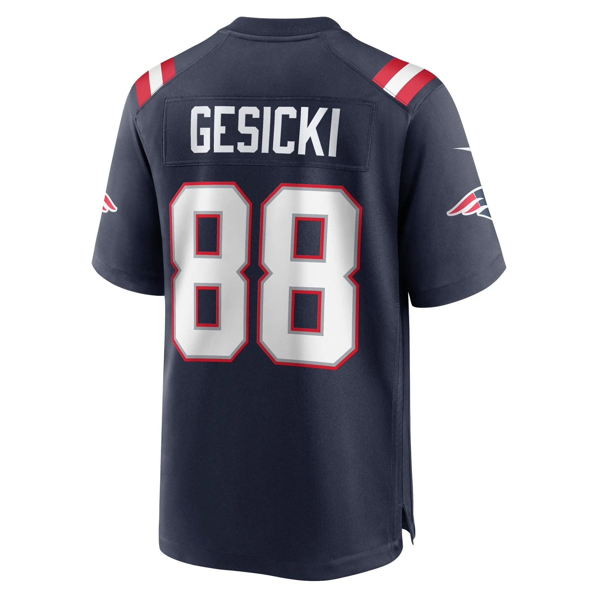 Mike Gesicki New England Patriots  Game Jersey - Navy