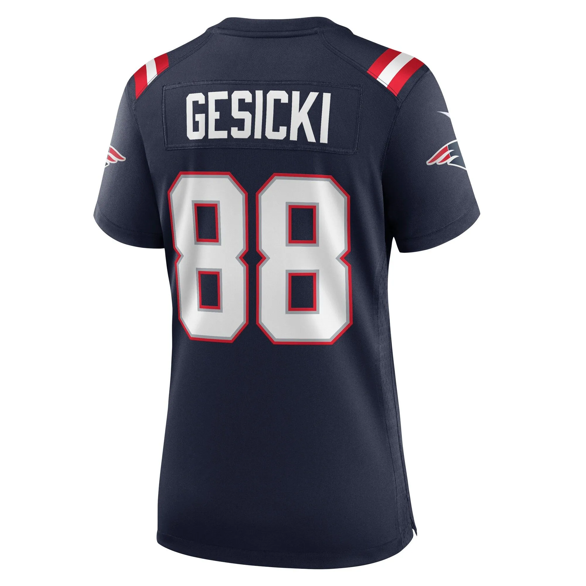 Mike Gesicki New England Patriots  Women's Game Jersey - Navy