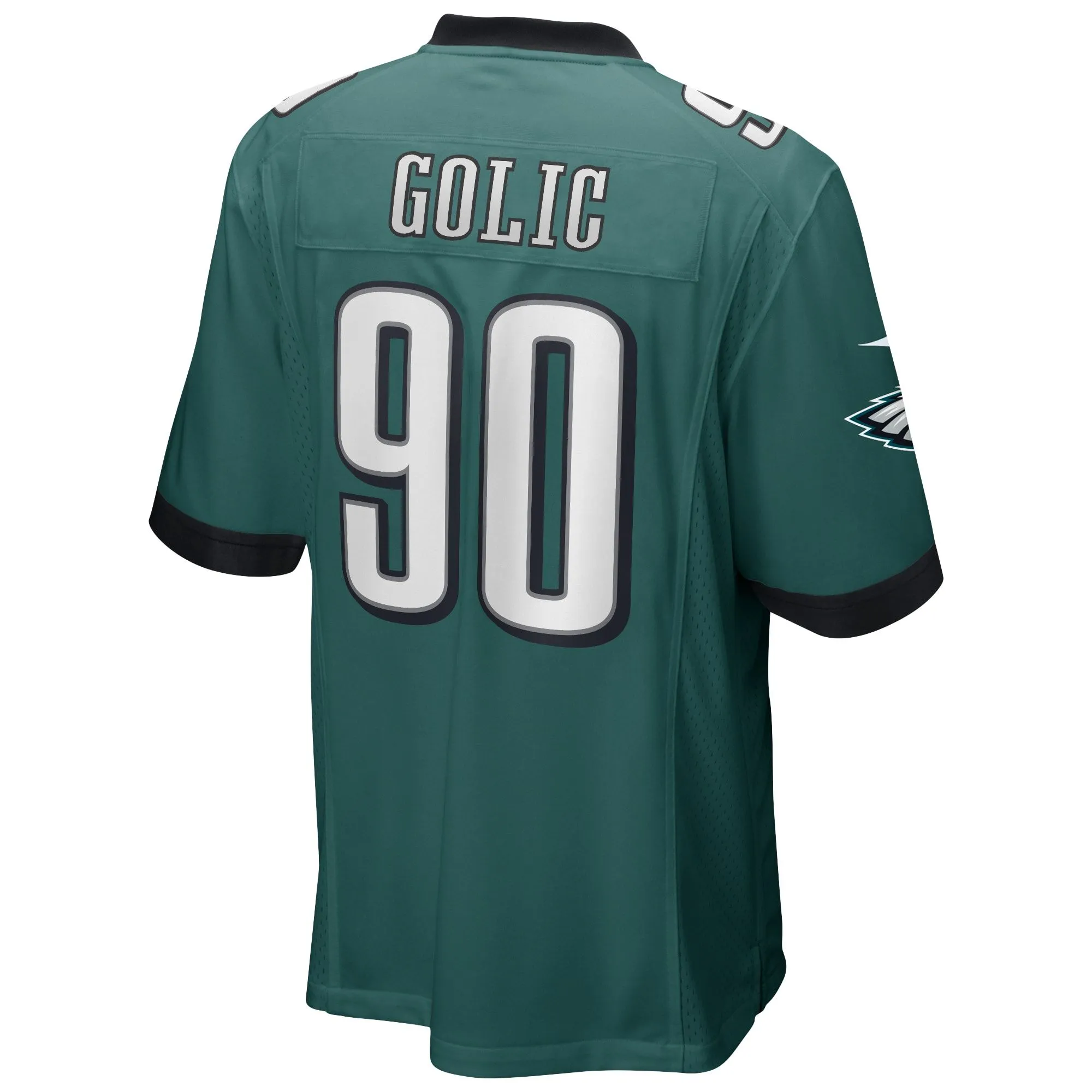 Mike Golic Philadelphia Eagles  Game Retired Player Jersey - Midnight Green