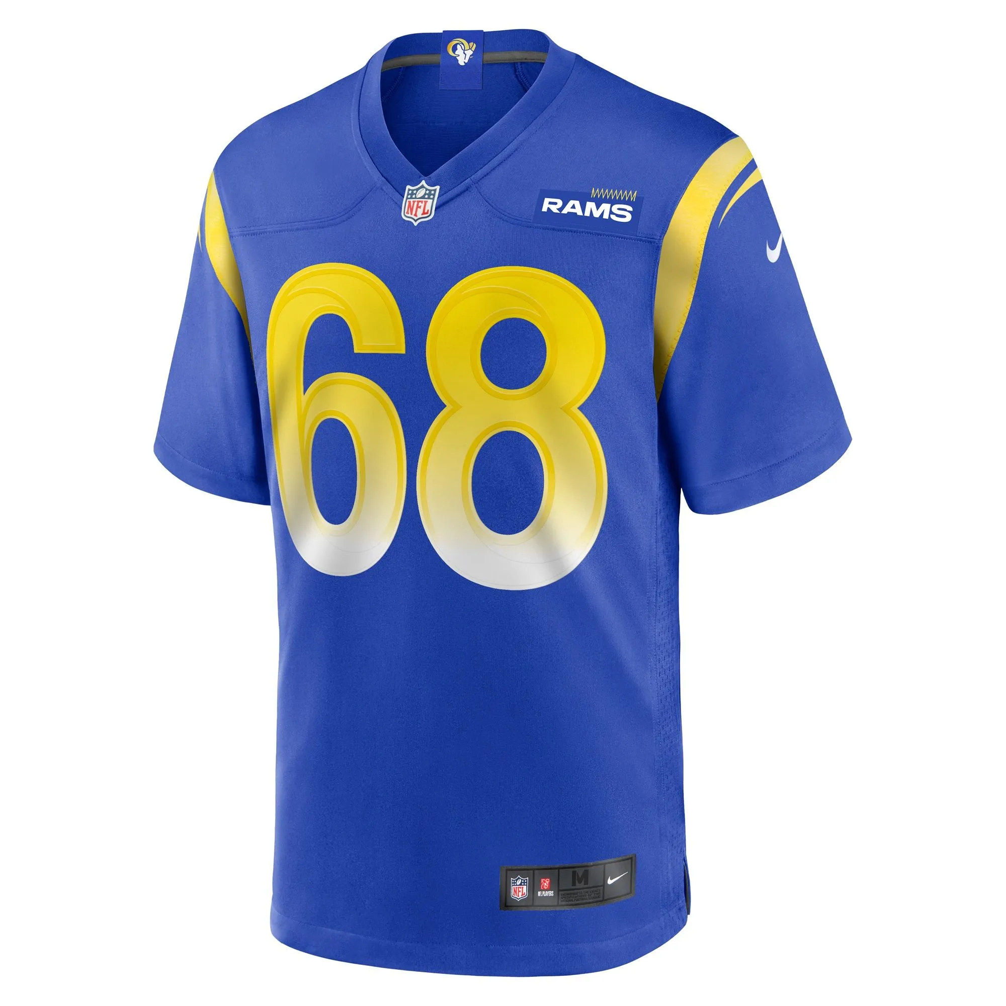 Mike McAllister Los Angeles Rams  Home Game Jersey - Royal