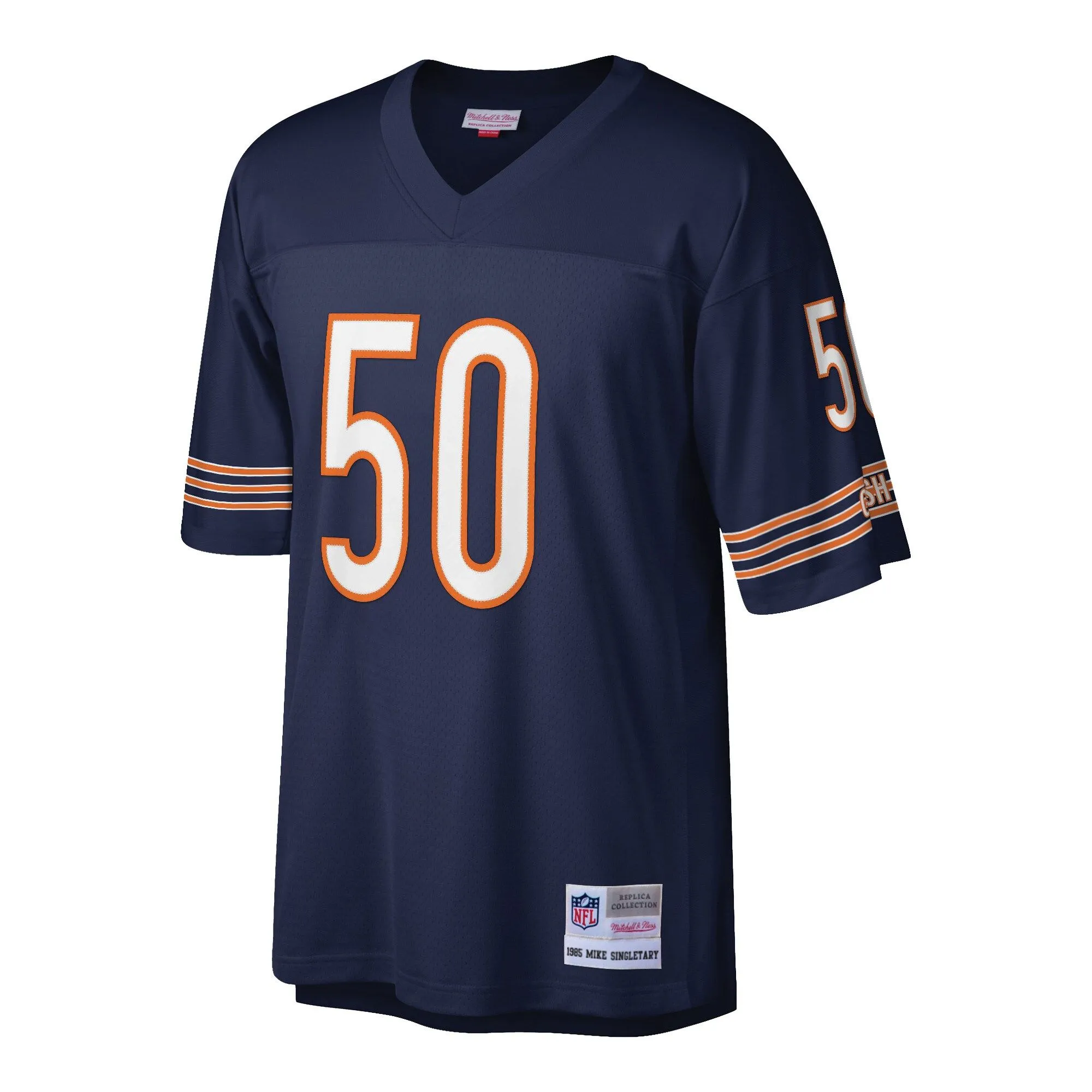 Mike Singletary Chicago Bears Mitchell & Ness Retired Player Legacy Replica Jersey - Navy