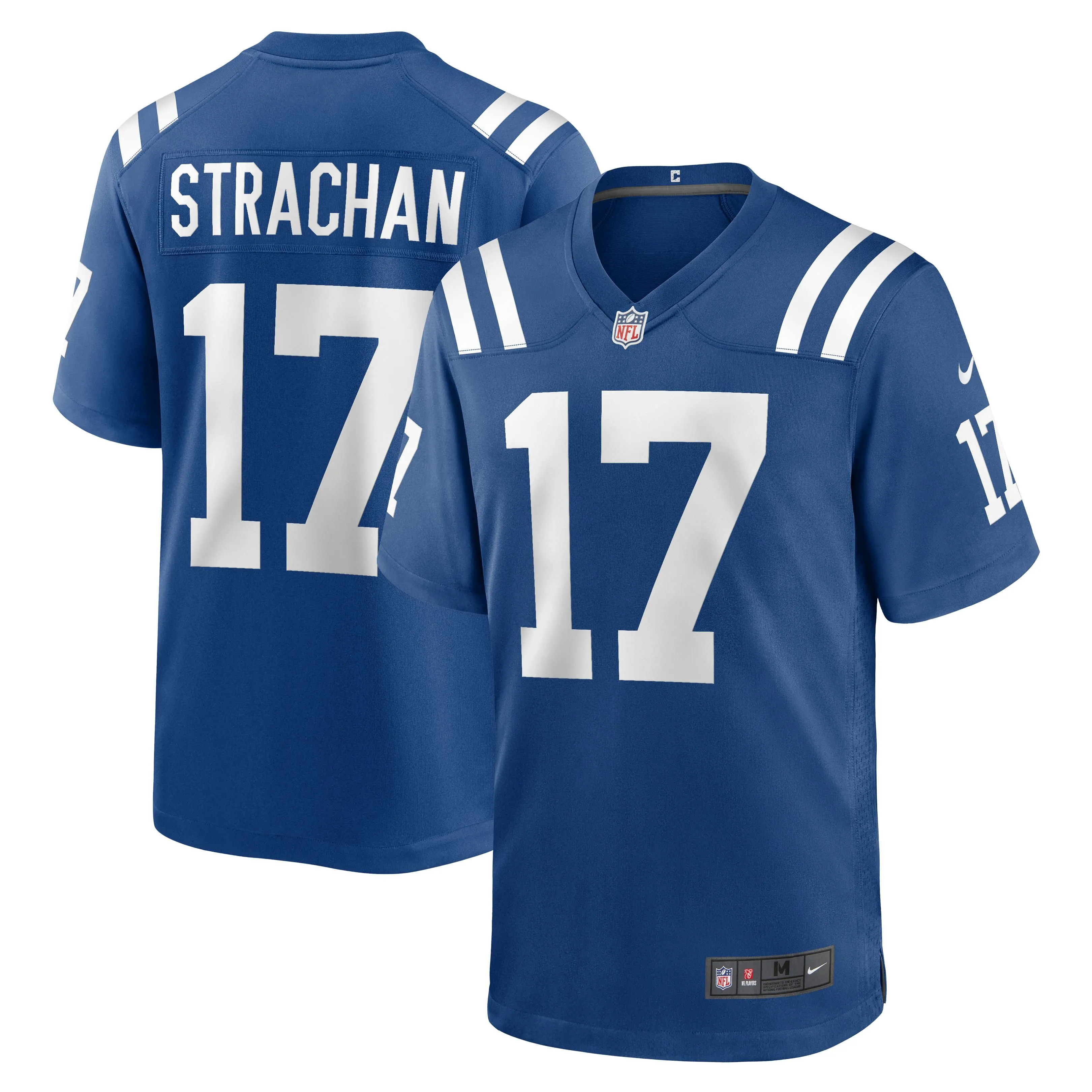 Mike Strachan Indianapolis Colts  Game Jersey - Royal