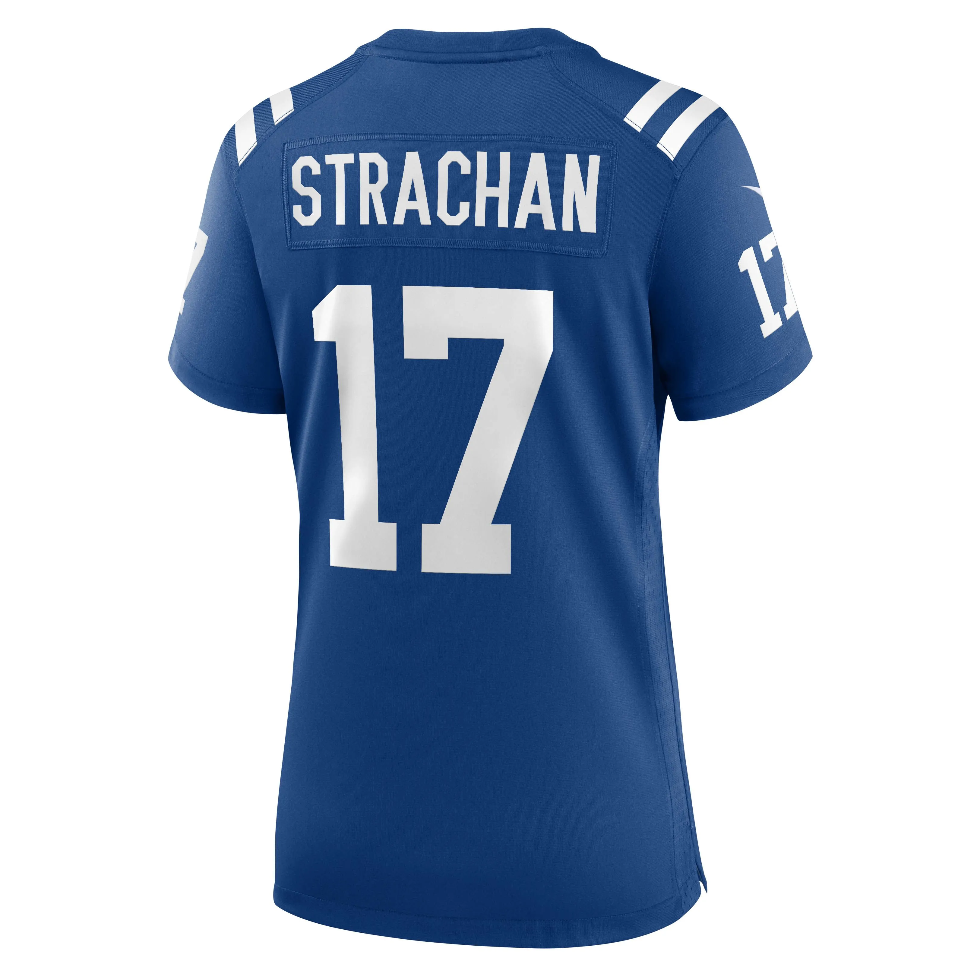 Mike Strachan Indianapolis Colts  Women's Game Jersey - Royal