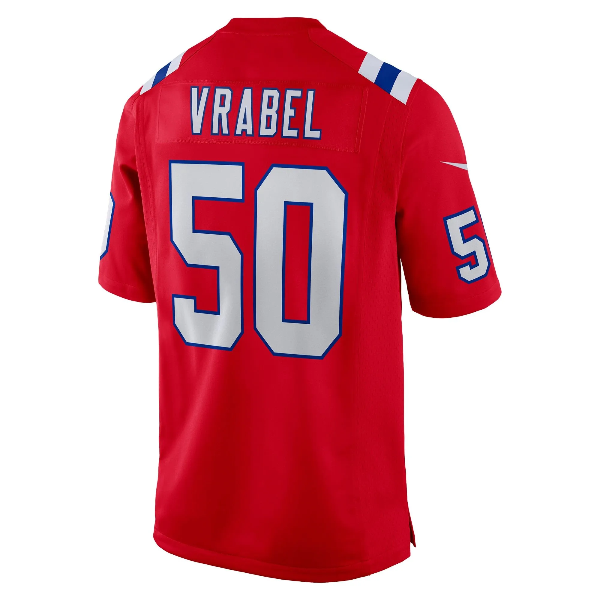 Mike Vrabel New England Patriots  Retired Player Alternate Game Jersey - Red