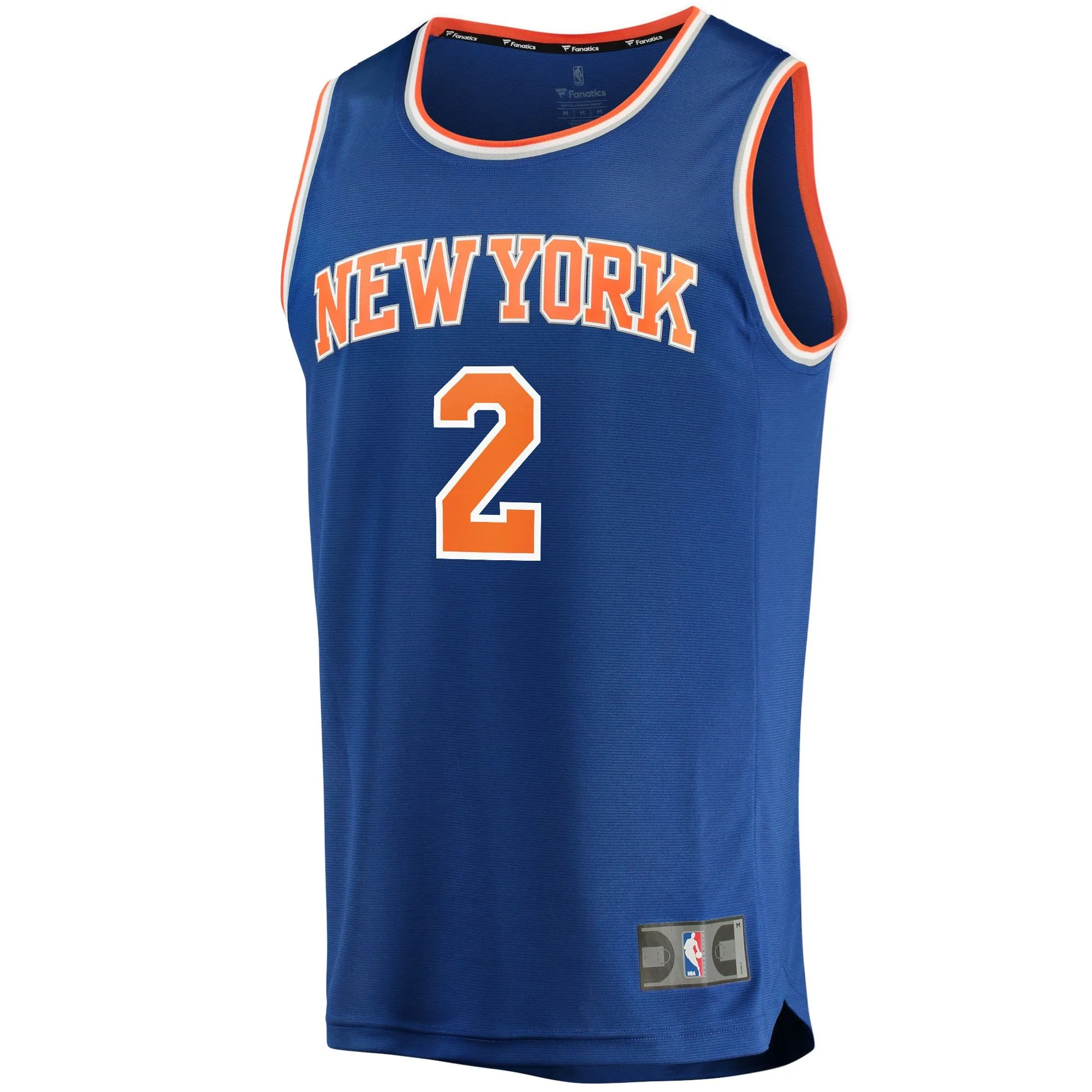 Miles McBride New York Knicks Fanatics Branded Fast Break Replica Jersey - Icon Edition - Blue