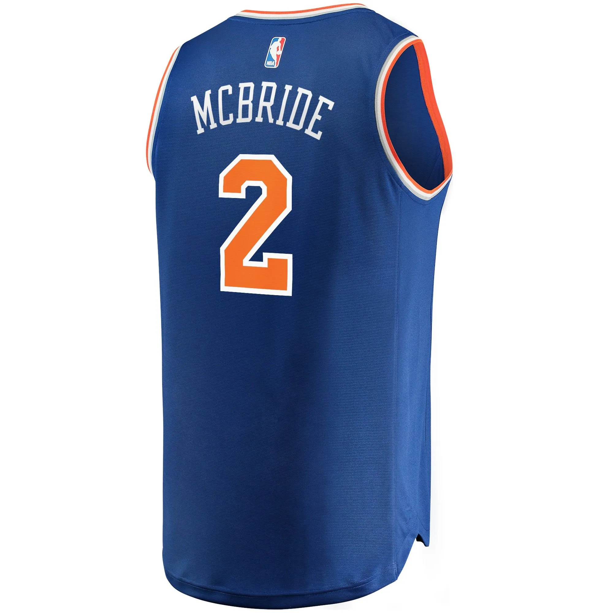 Miles McBride New York Knicks Fanatics Branded Fast Break Replica Jersey - Icon Edition - Blue