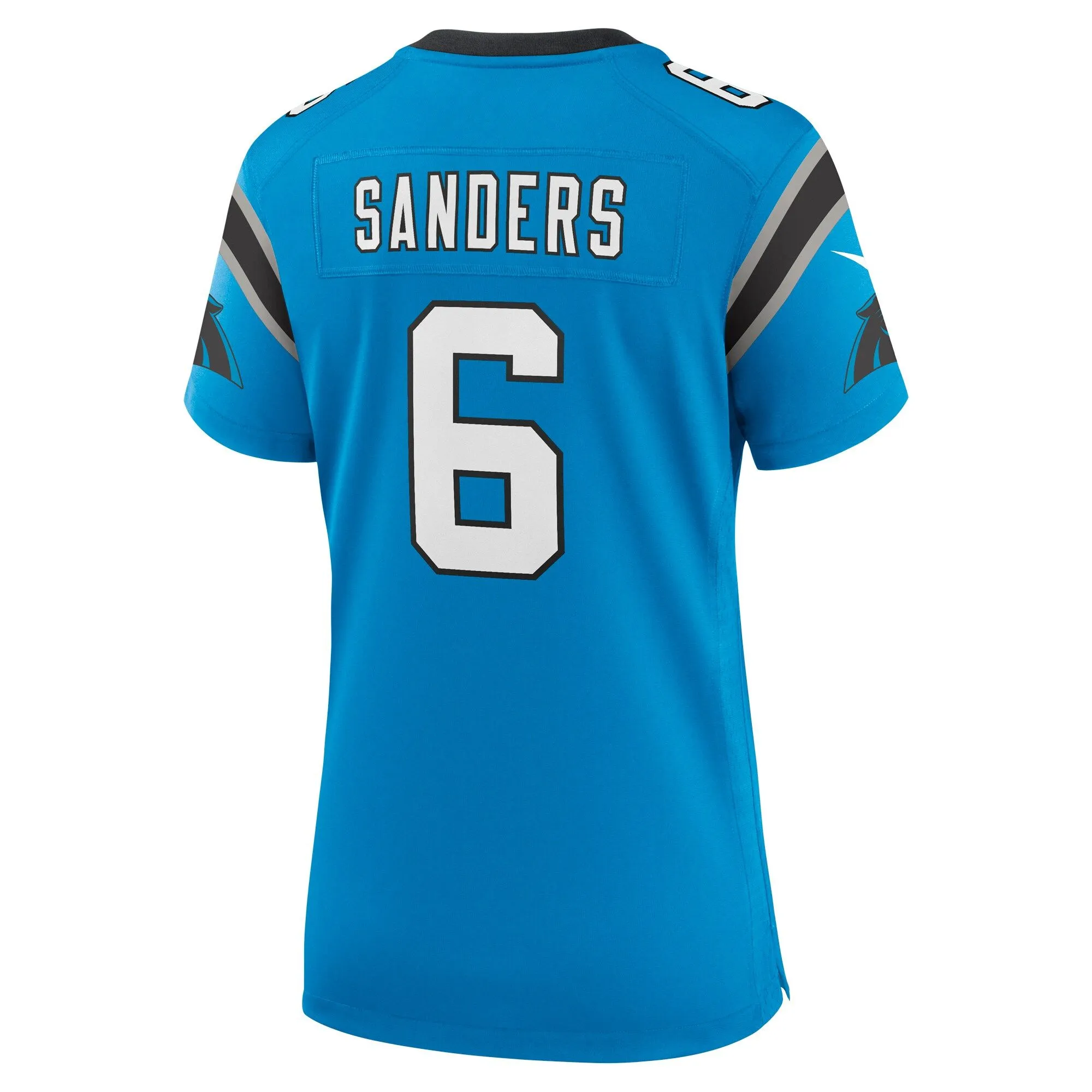 Miles Sanders Carolina Panthers  Women's Team Game Jersey - Blue