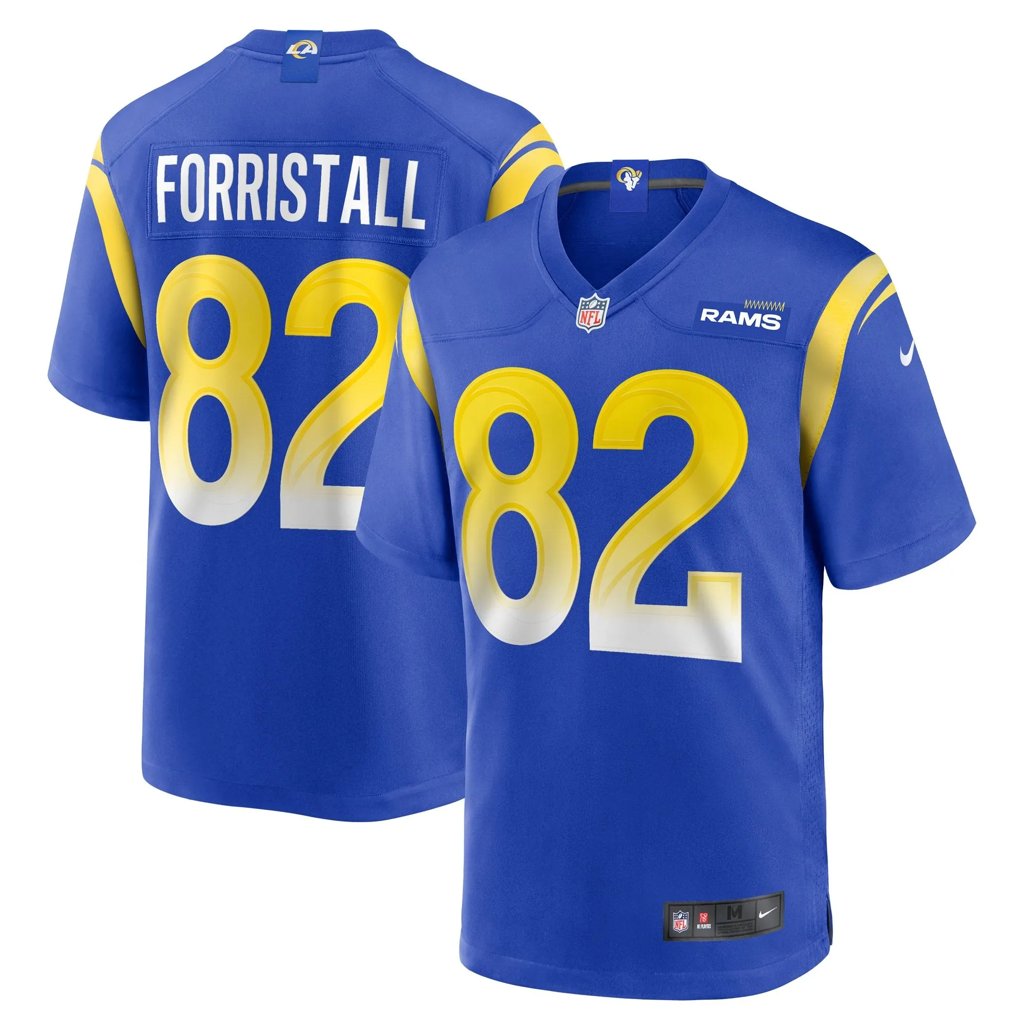 Miller Forristall Los Angeles Rams   Game Jersey -  Royal