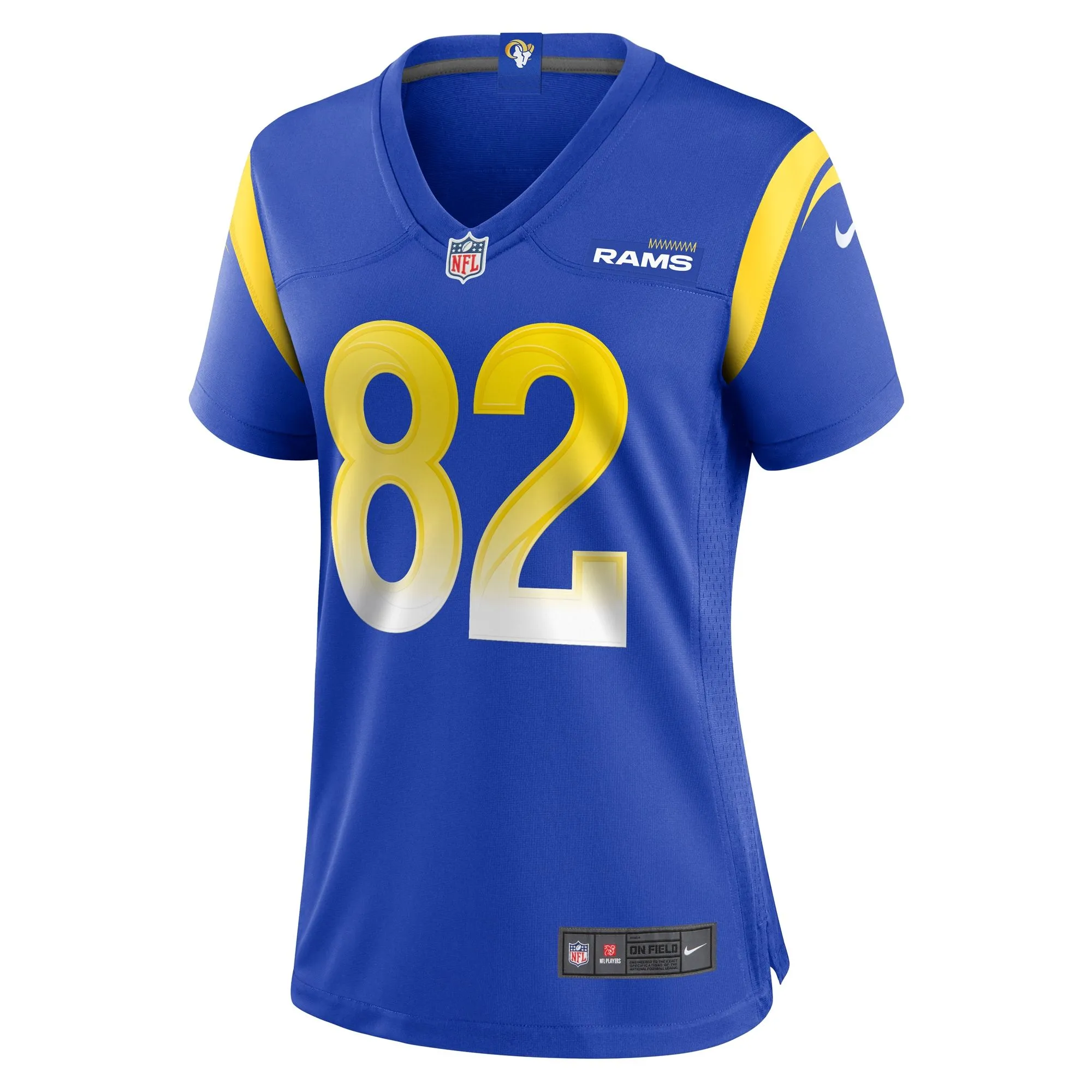 Miller Forristall Los Angeles Rams  Women's  Game Jersey -  Royal