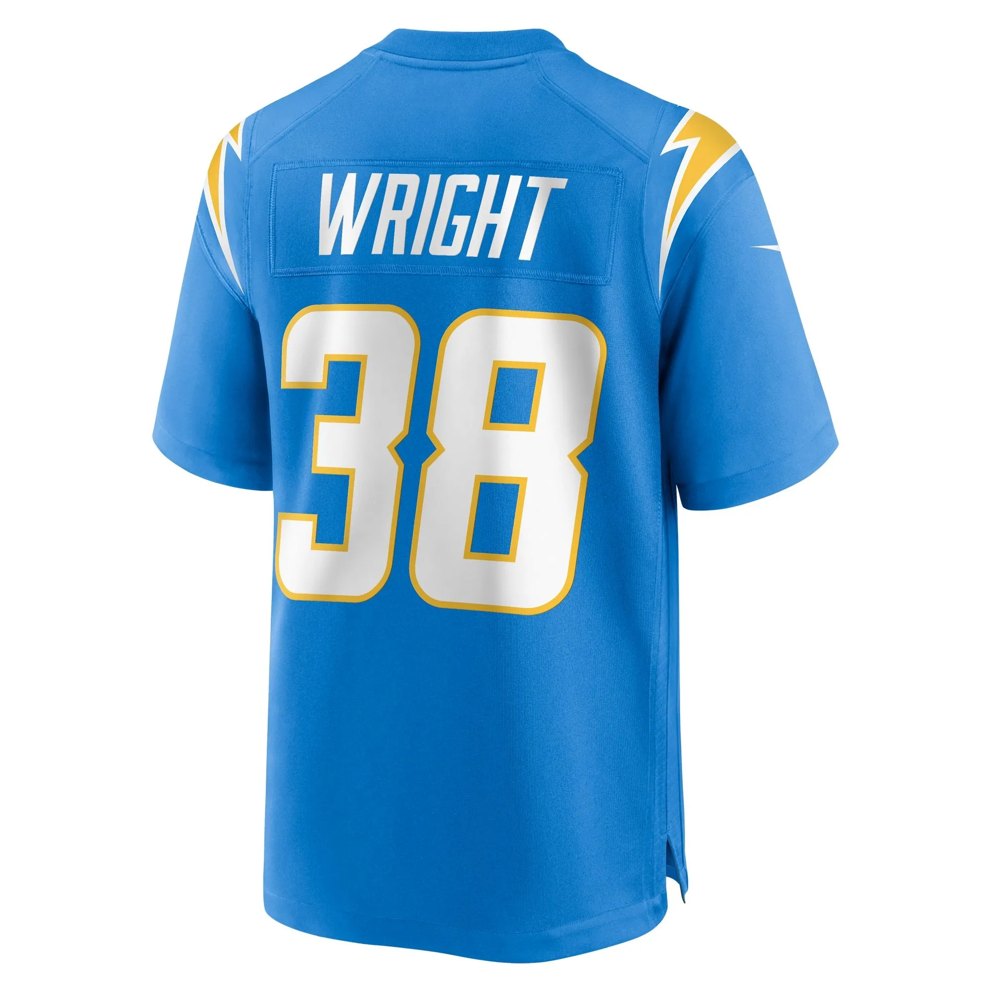 Milton Wright Los Angeles Chargers   Game Jersey - Powder Blue