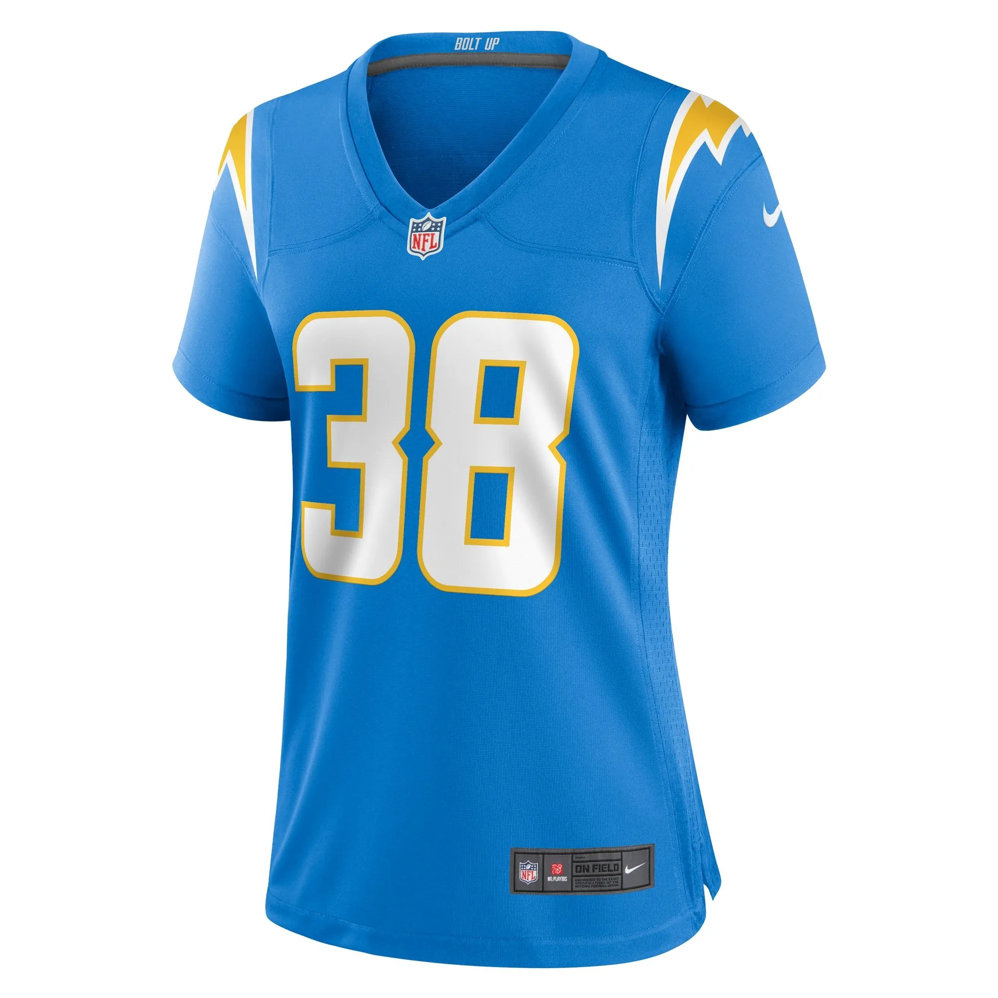 Milton Wright Los Angeles Chargers  Women's  Game Jersey - Powder Blue