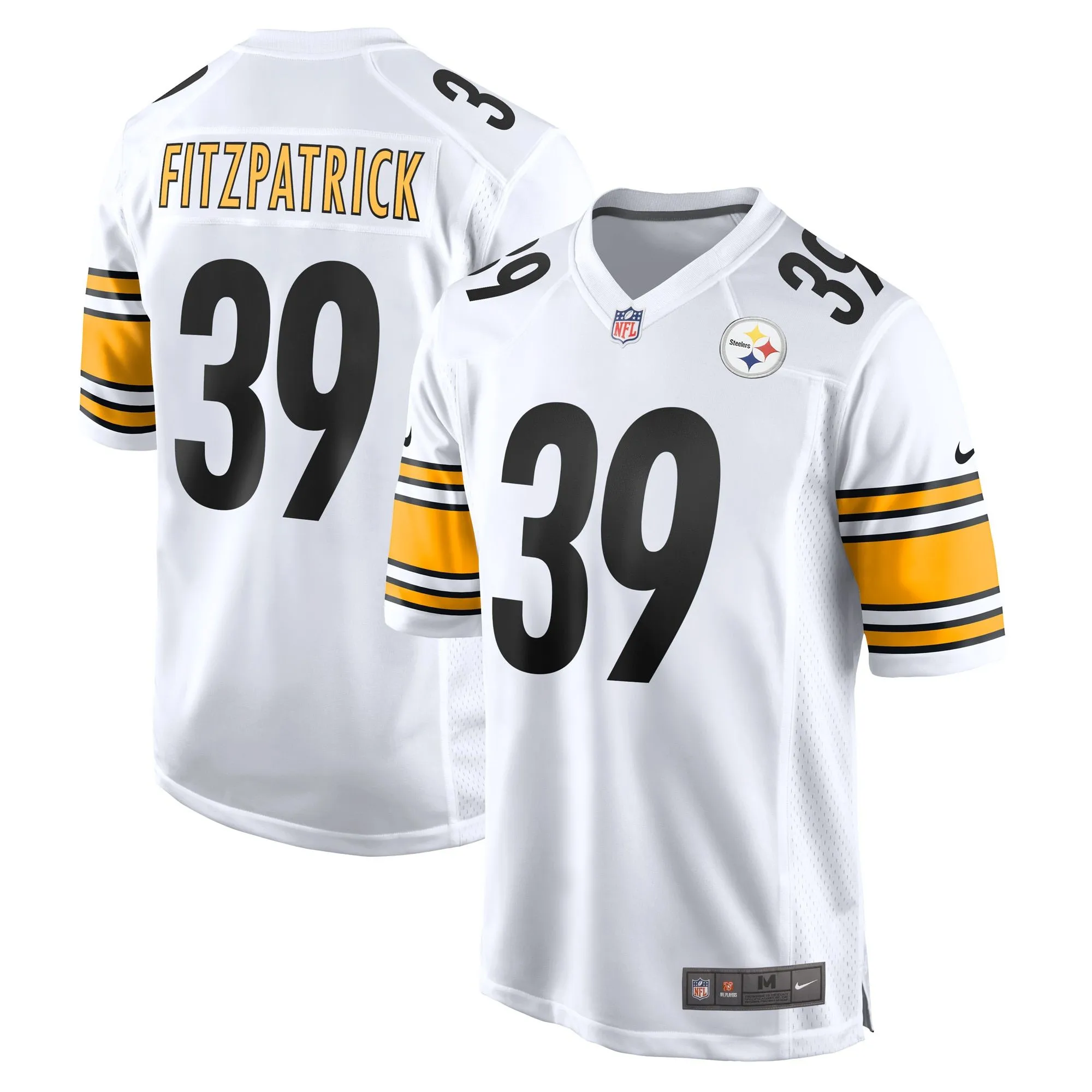 Minkah Fitzpatrick Pittsburgh Steelers  Game Player Jersey - White