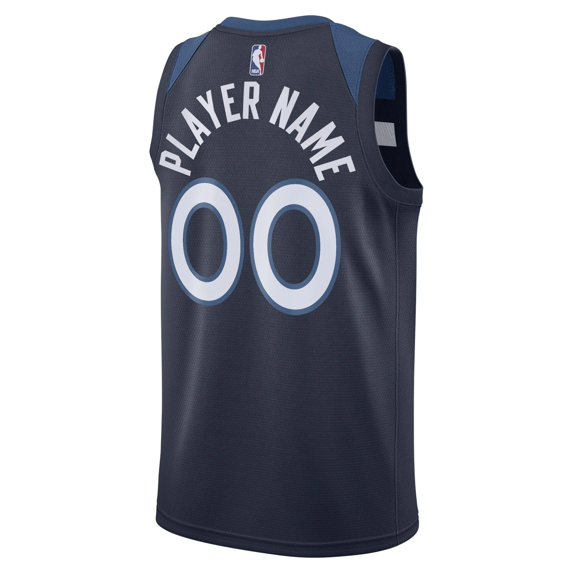 Minnesota Timberwolves  Swingman Custom Jersey Navy - Icon Edition