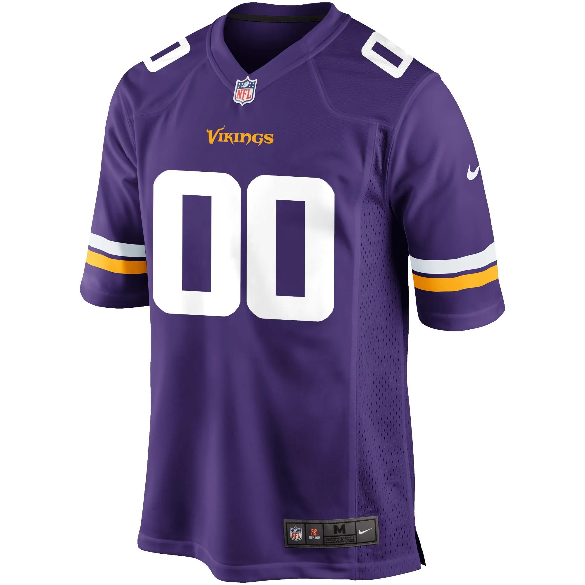 Minnesota Vikings  Custom Game Jersey - Purple