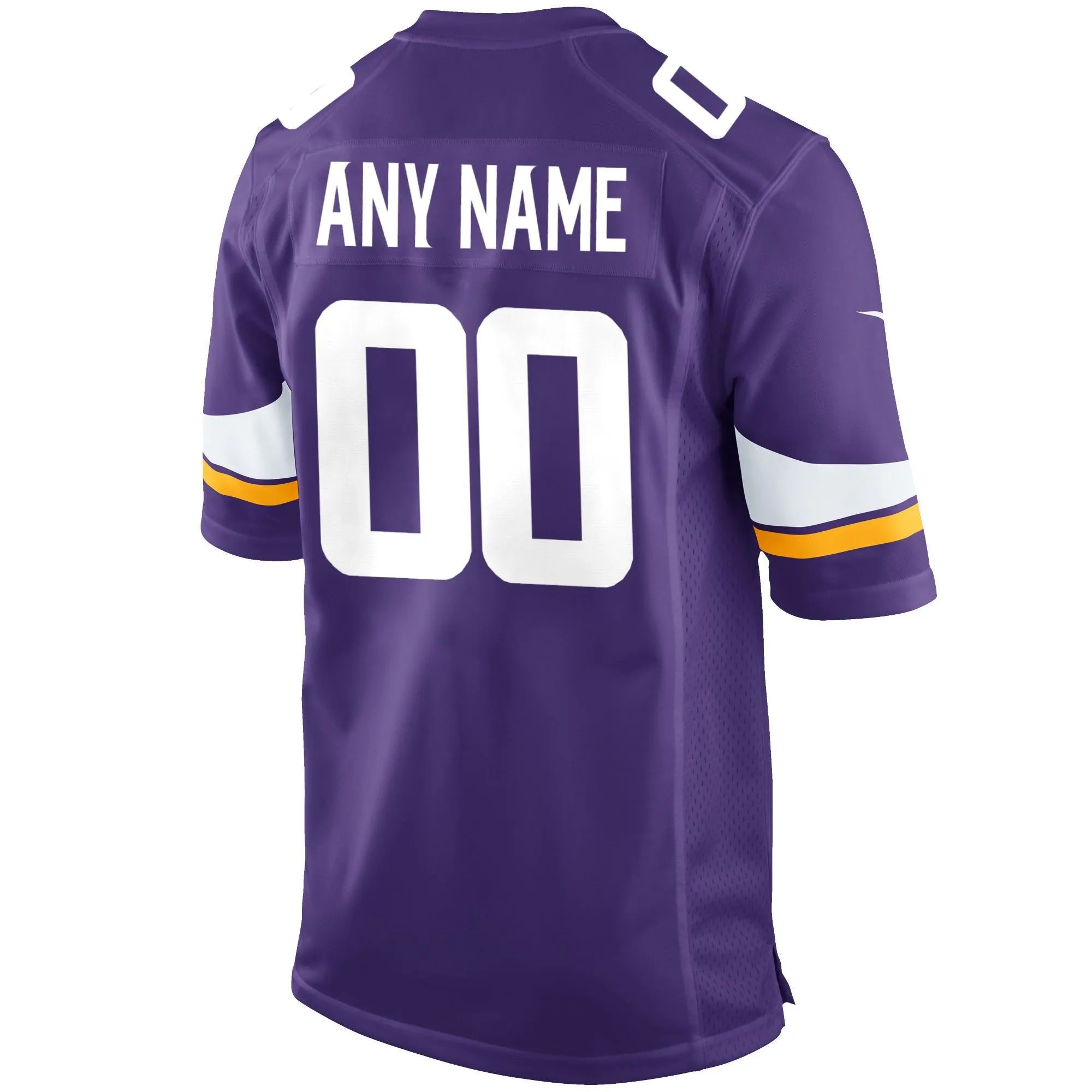 Minnesota Vikings  Custom Game Jersey - Purple