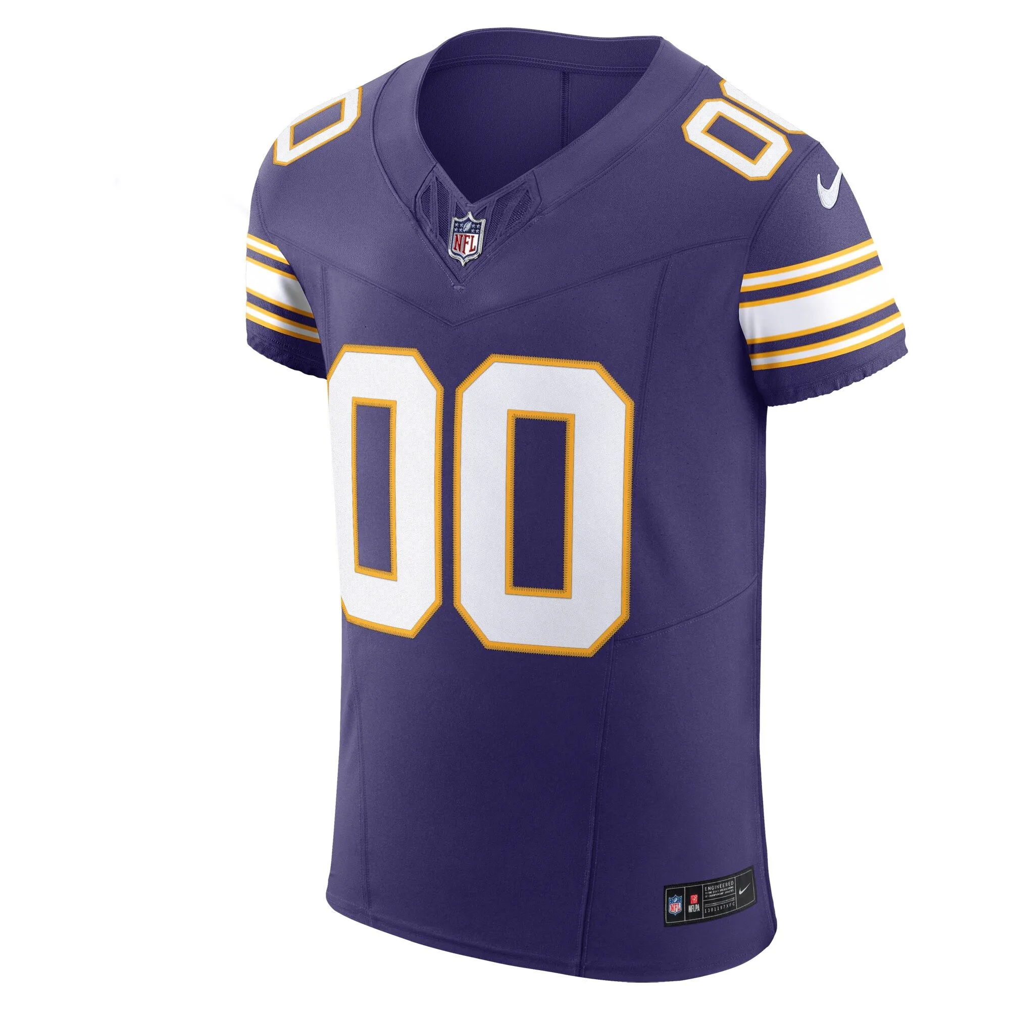 Minnesota Vikings  Vapor F.U.S.E. Elite Custom Jersey - Purple