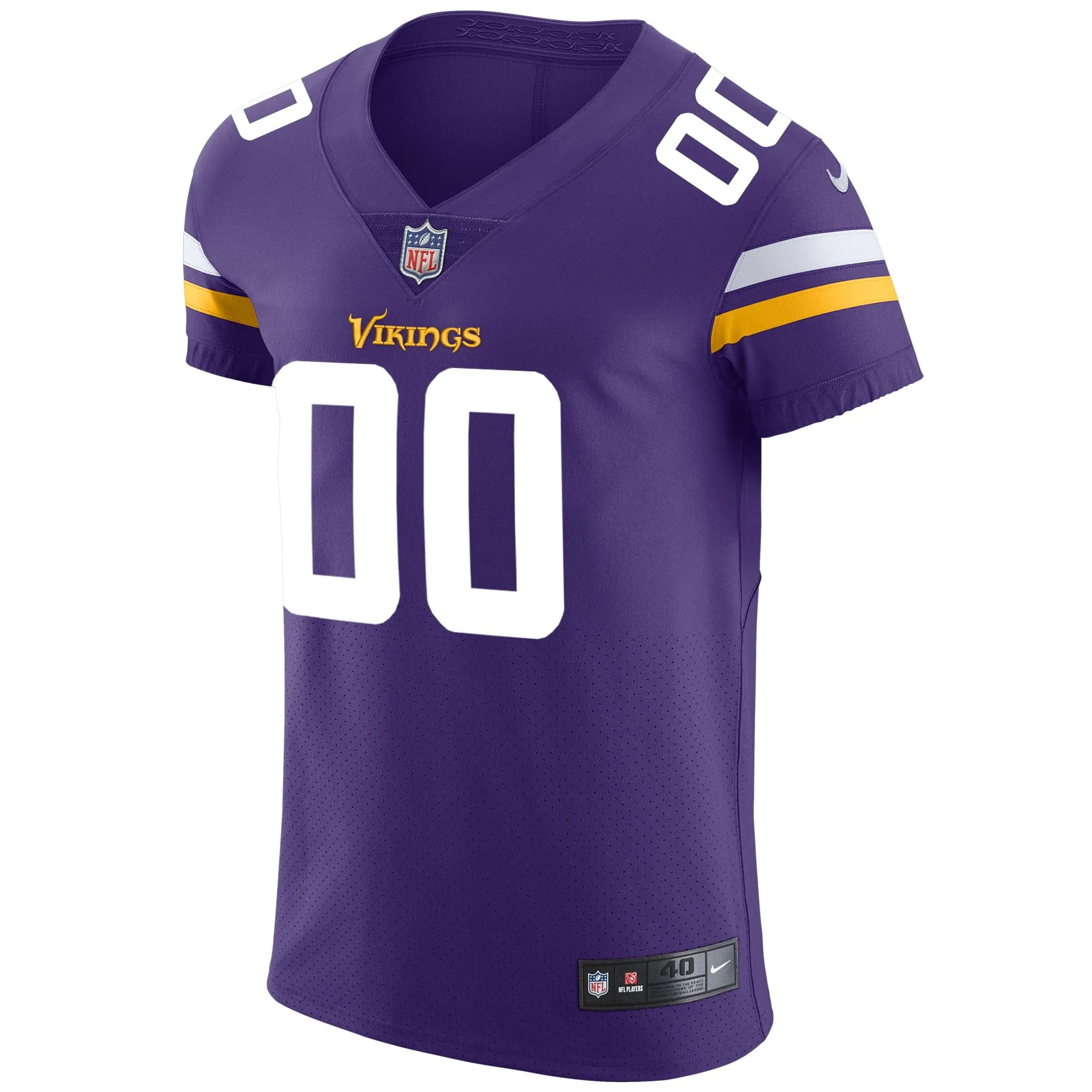 Minnesota Vikings  Vapor Untouchable Custom Elite Jersey - Purple