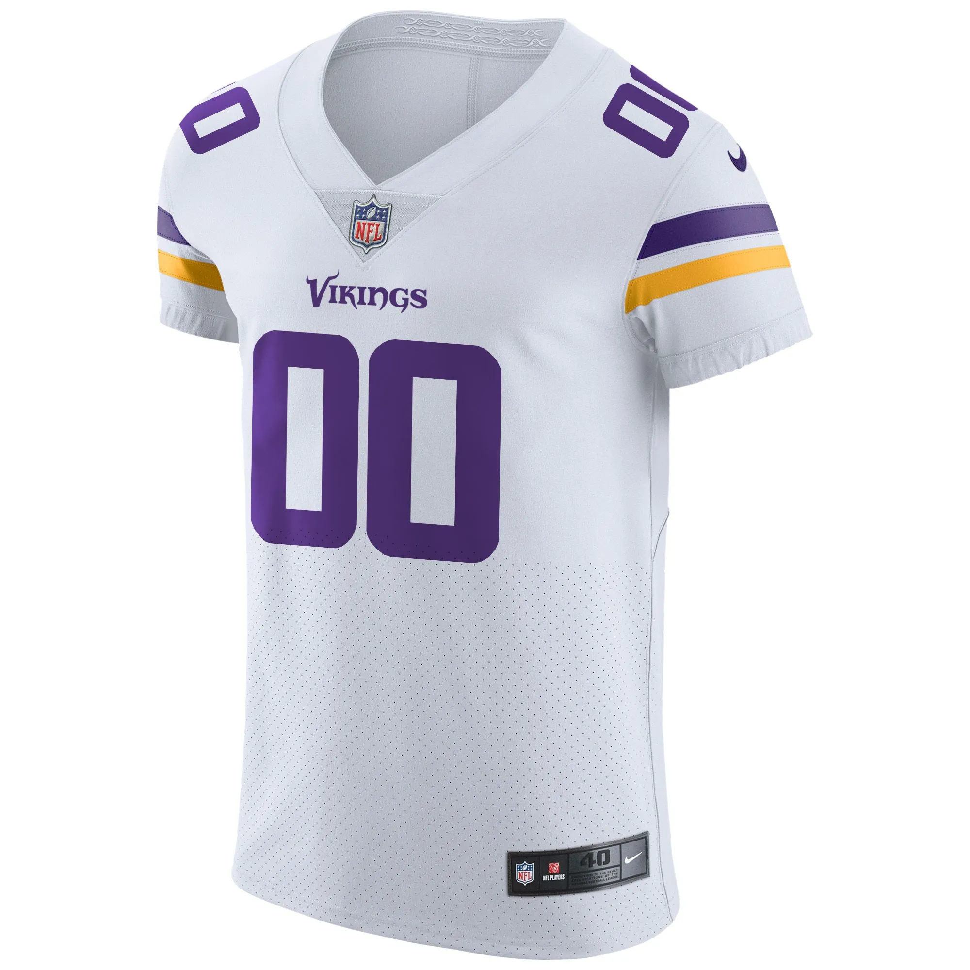 Minnesota Vikings  Vapor Untouchable Elite Custom Jersey - White