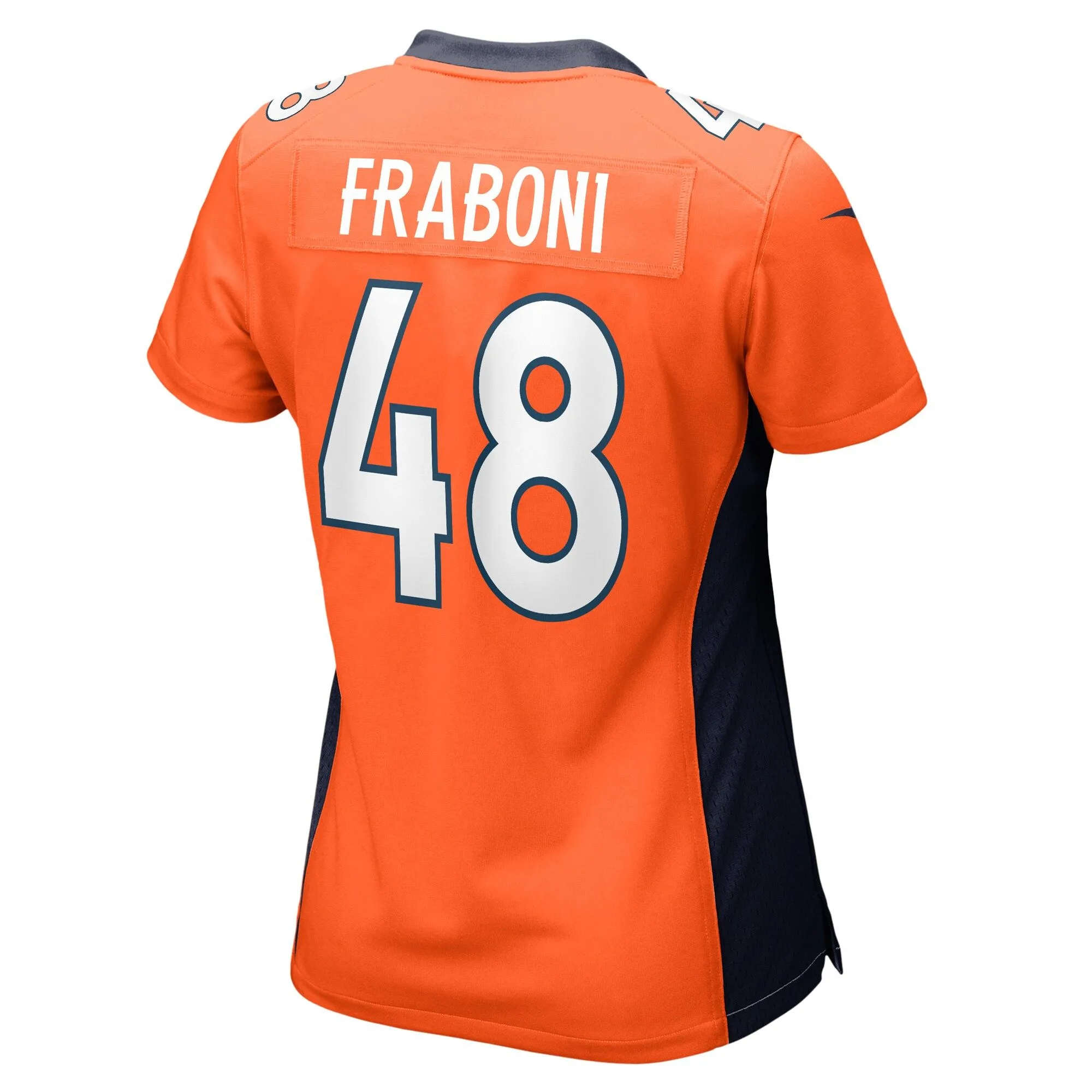 Mitchell Fraboni Denver Broncos  Women's Team Game Jersey -  Orange