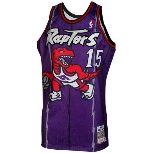 Mitchell & Ness Vince Carter Toronto Raptors 1998/99 Throwback  Jersey - Purple