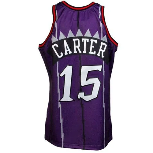 Mitchell & Ness Vince Carter Toronto Raptors 1998/99 Throwback  Jersey - Purple