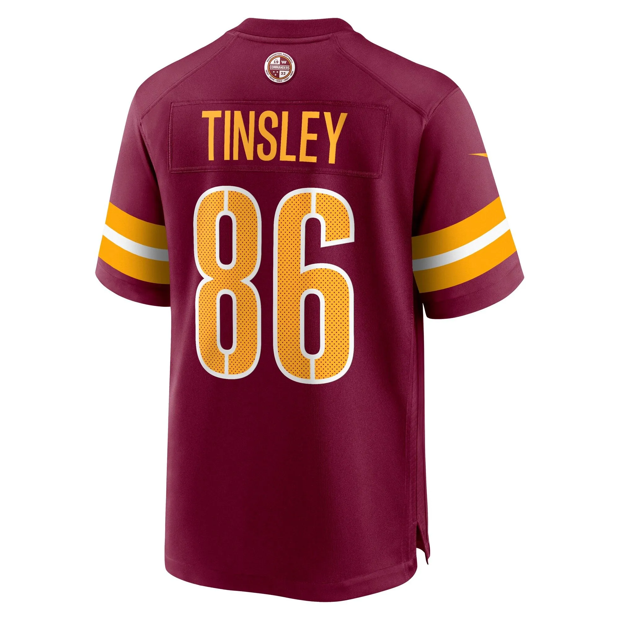 Mitchell Tinsley Washington Commanders  Team Game Jersey - Burgundy