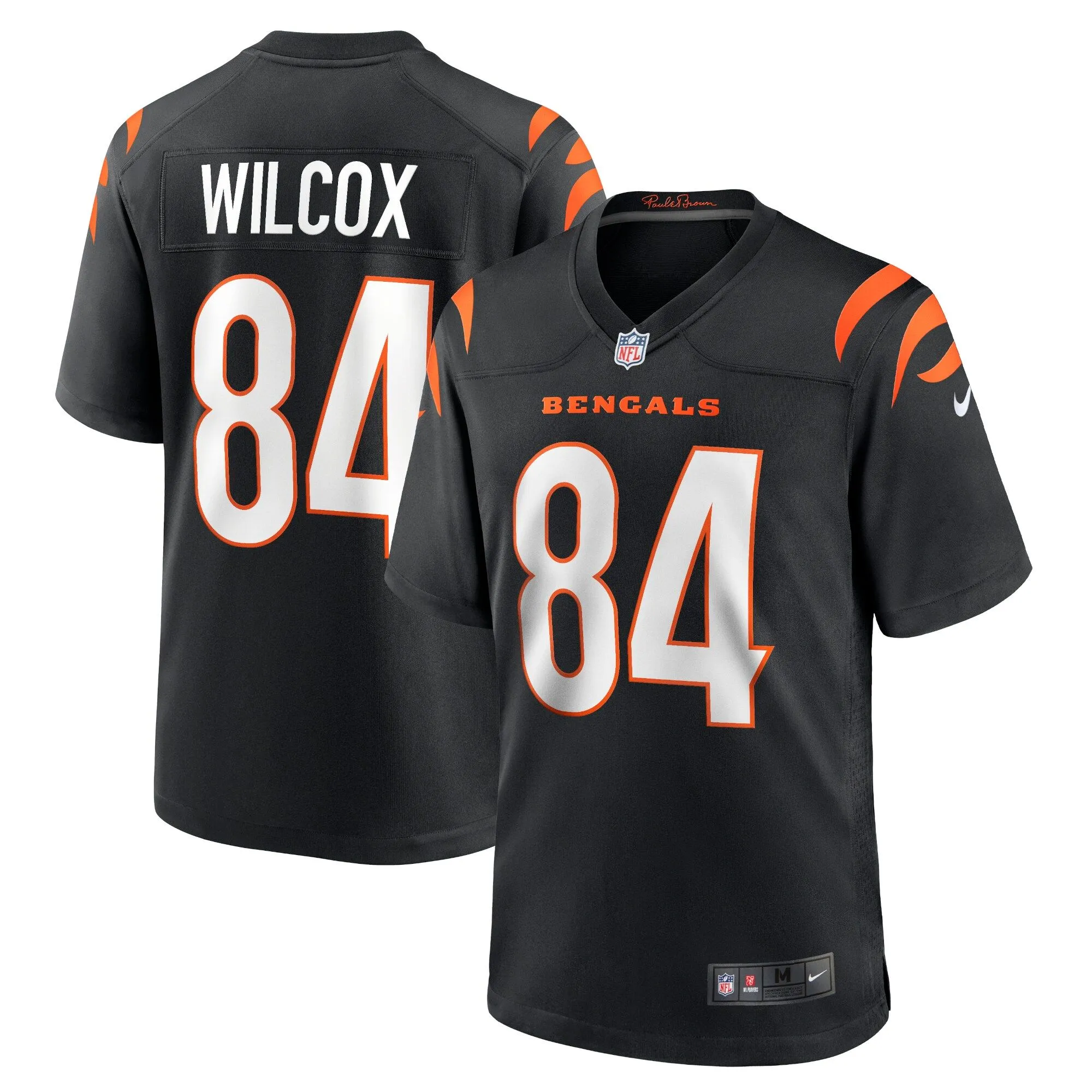 Mitchell Wilcox Cincinnati Bengals  Player Game Jersey - Black