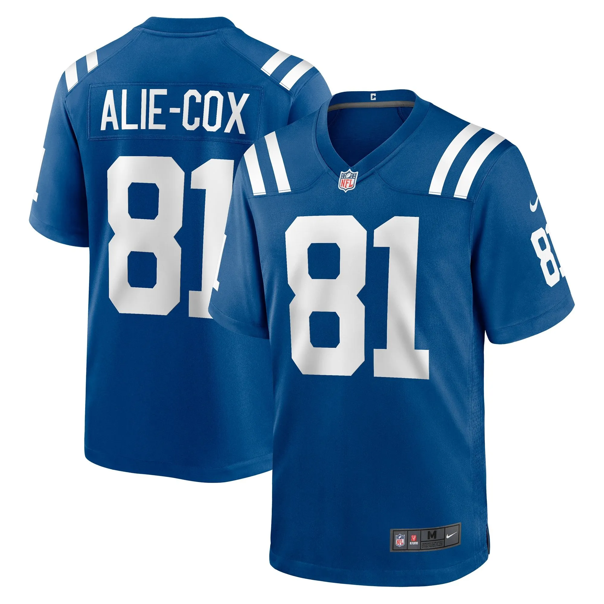 Mo Alie-Cox Indianapolis Colts  Team Game Jersey - Royal