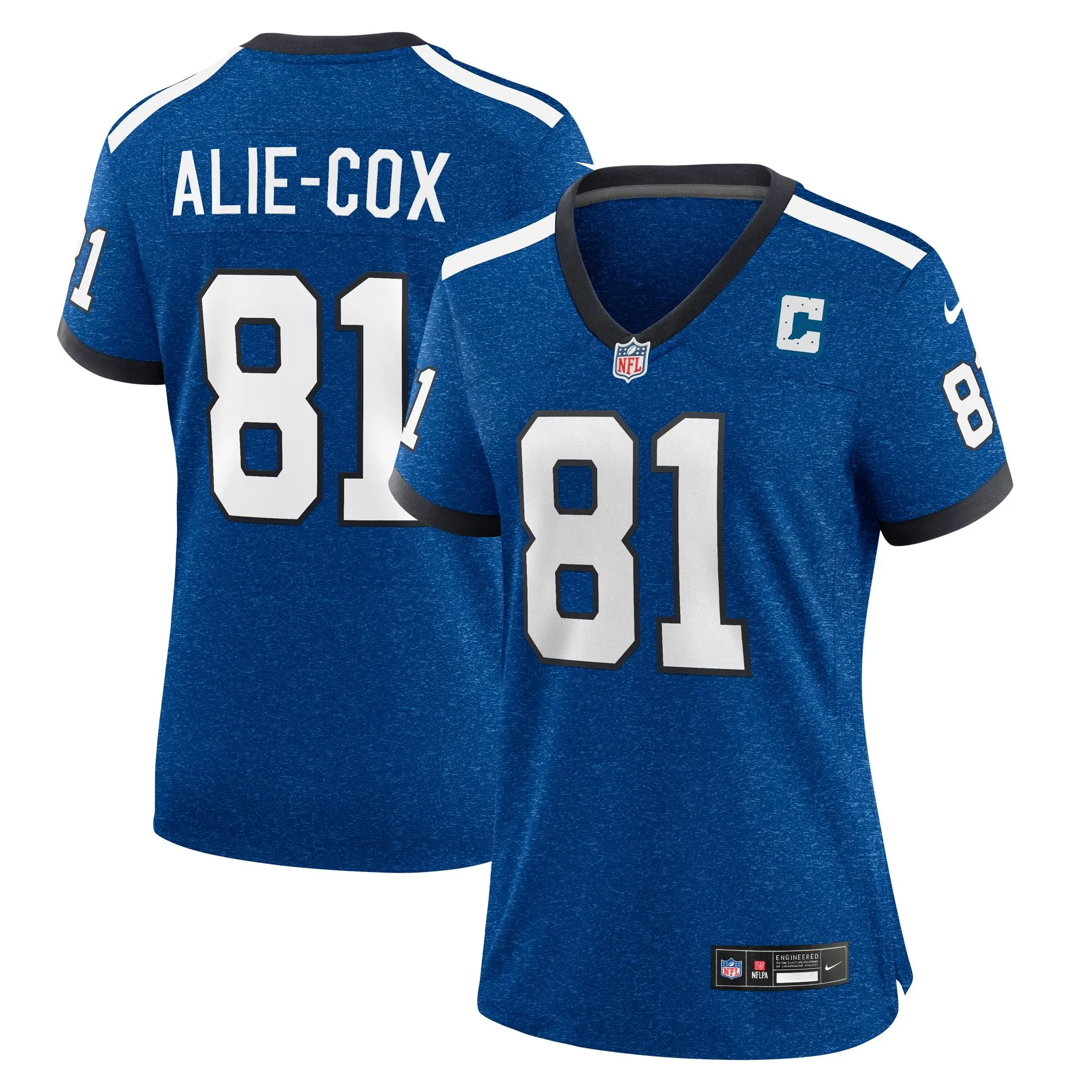 Mo Alie Cox Indianapolis Colts  Women's Indiana Nights Alternate Game Jersey - Royal