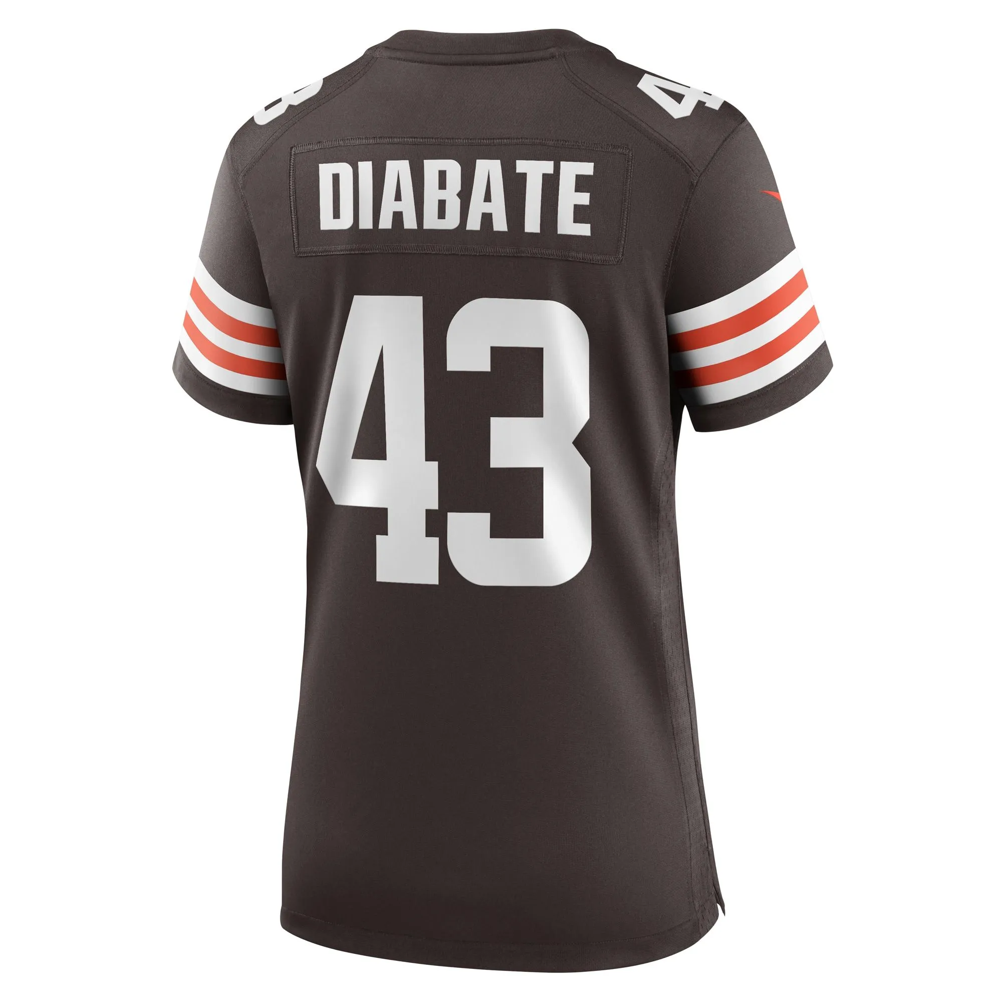 Mohamoud Diabate Cleveland Browns  Women's Team Game Jersey -  Brown