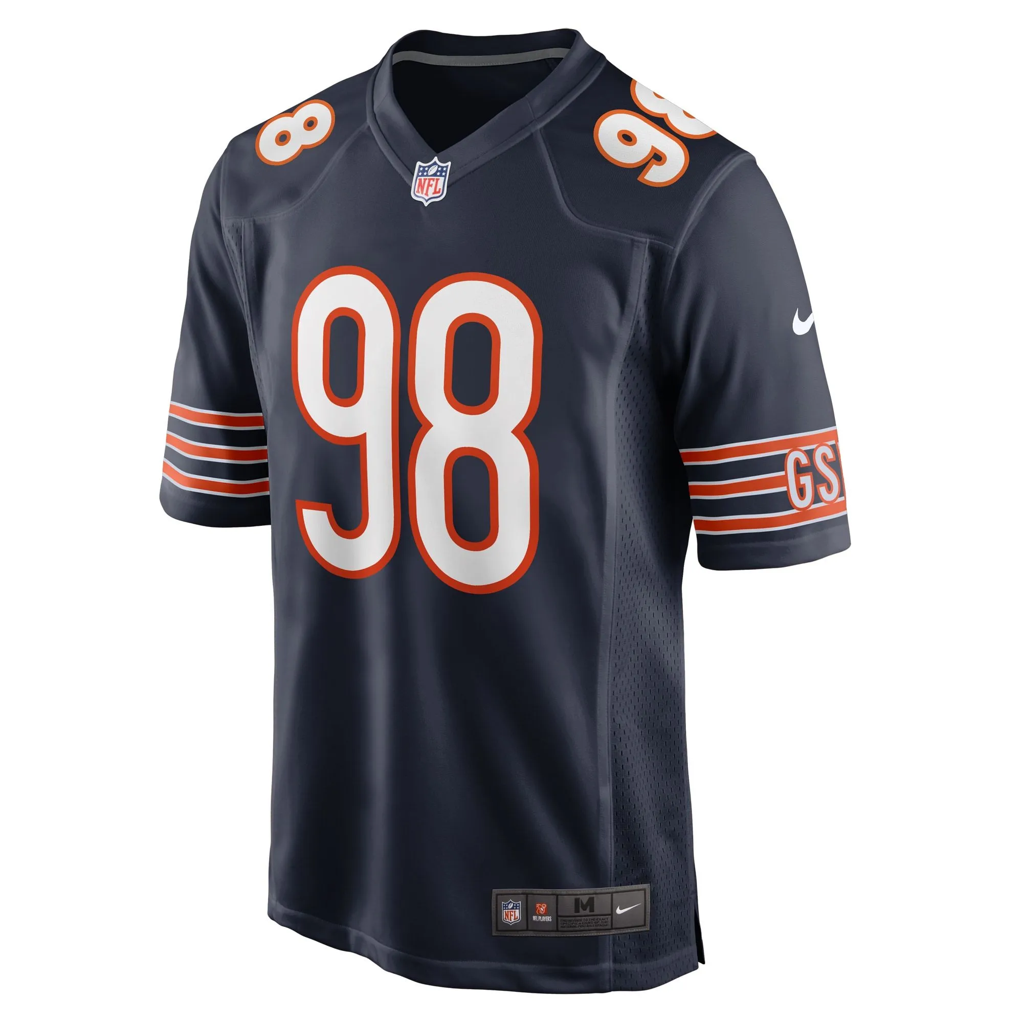 Montez Sweat Chicago Bears   Game Jersey -  Navy