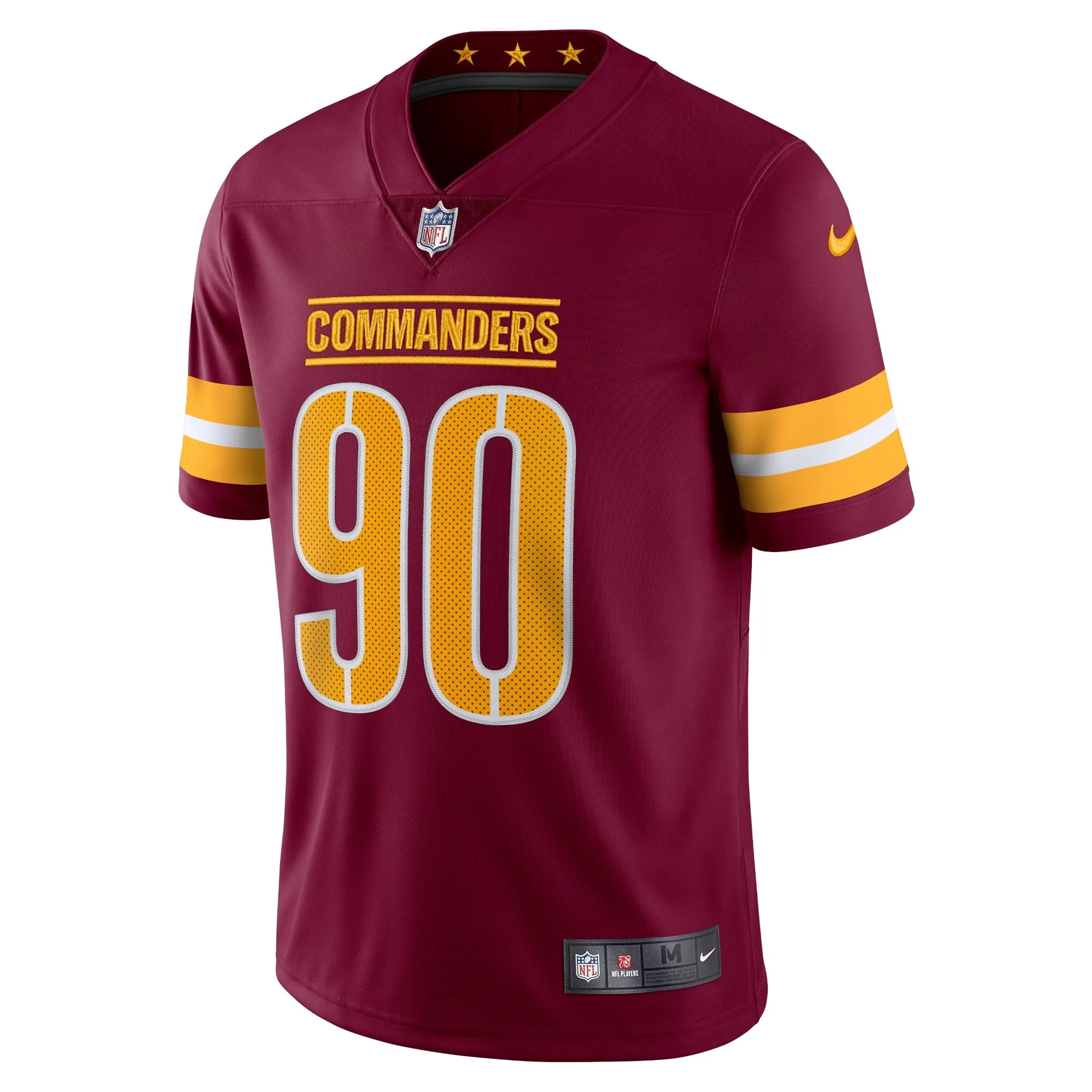 Montez Sweat Washington Commanders  Vapor Limited Jersey - Burgundy