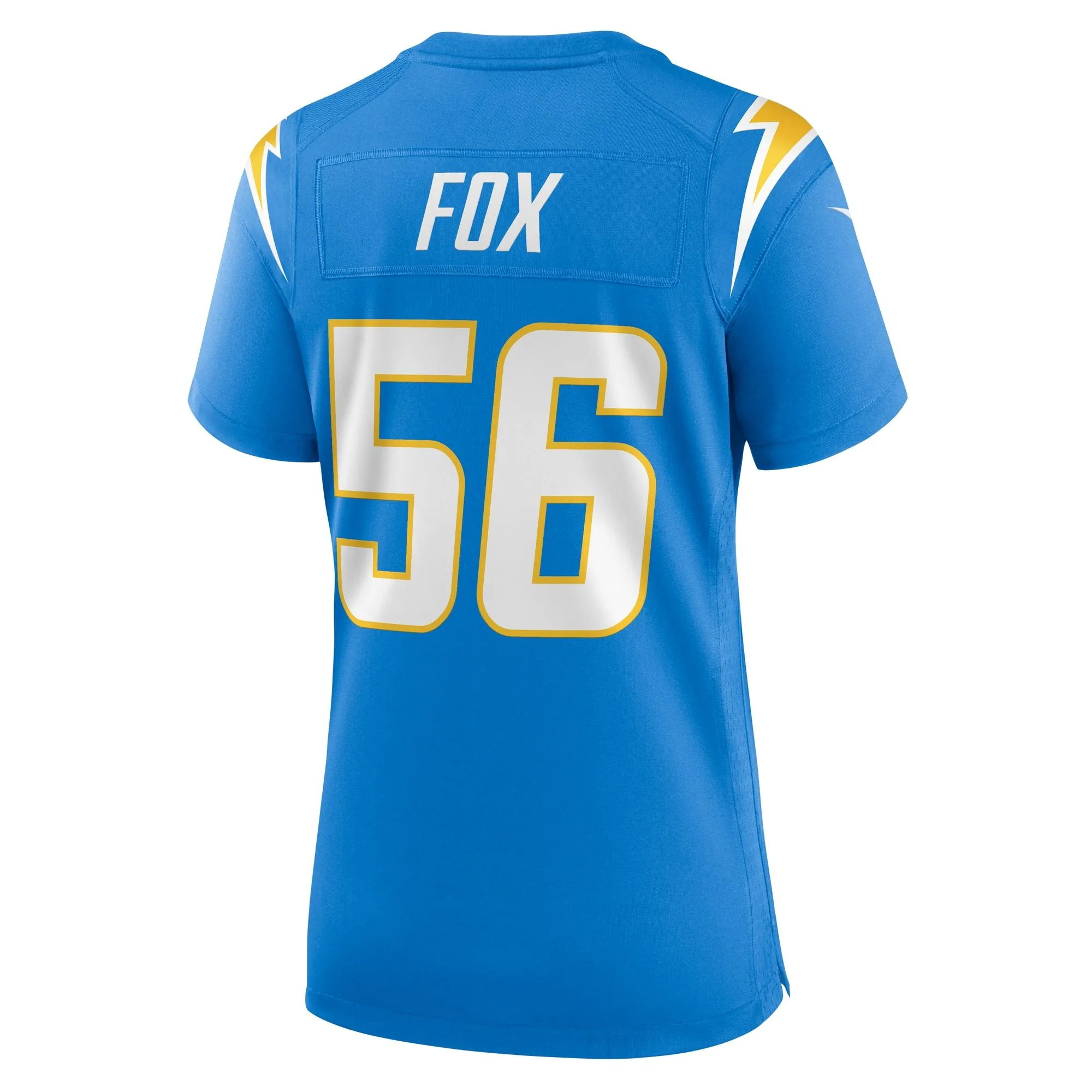 Morgan Fox Los Angeles Chargers  Women's Player Game Jersey - Powder Blue