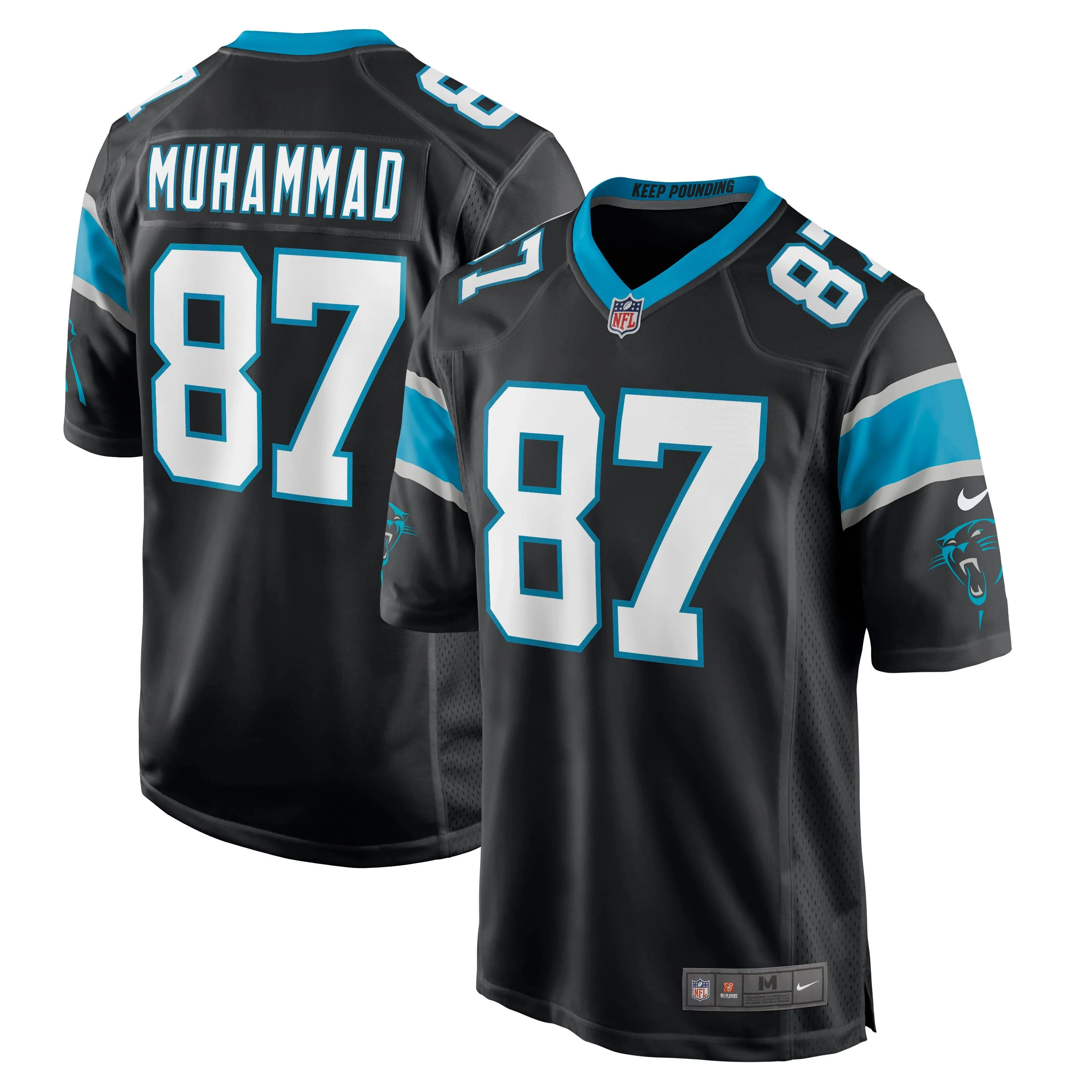 Muhsin Muhammad Carolina Panthers  Retired Player Jersey - Black