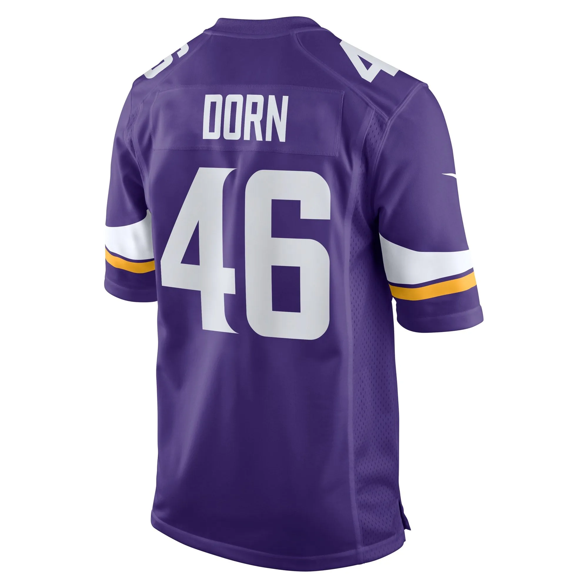 Myles Dorn Minnesota Vikings  Game Jersey - Purple