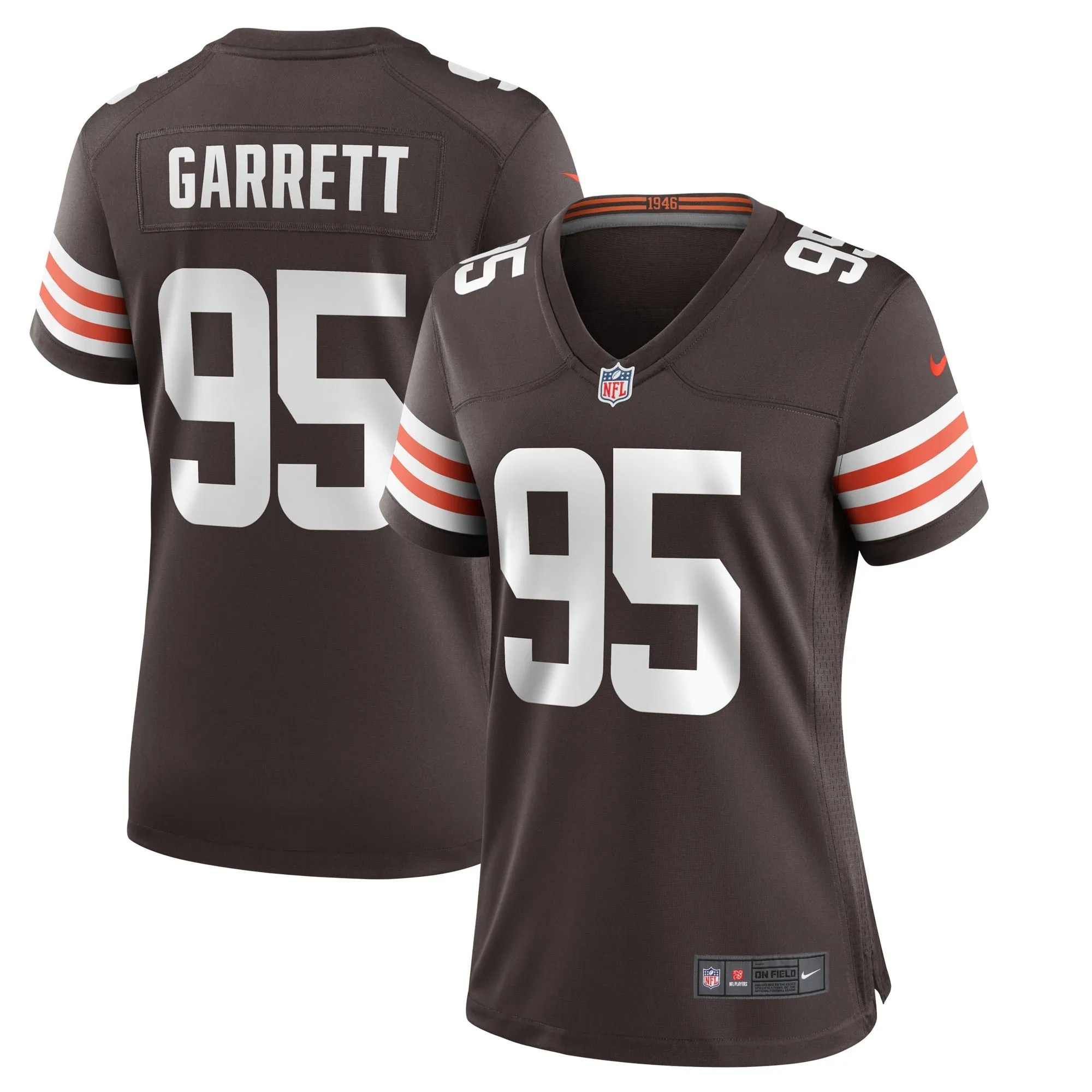 Myles Garrett Cleveland Browns  Women's Player Game Jersey - Brown