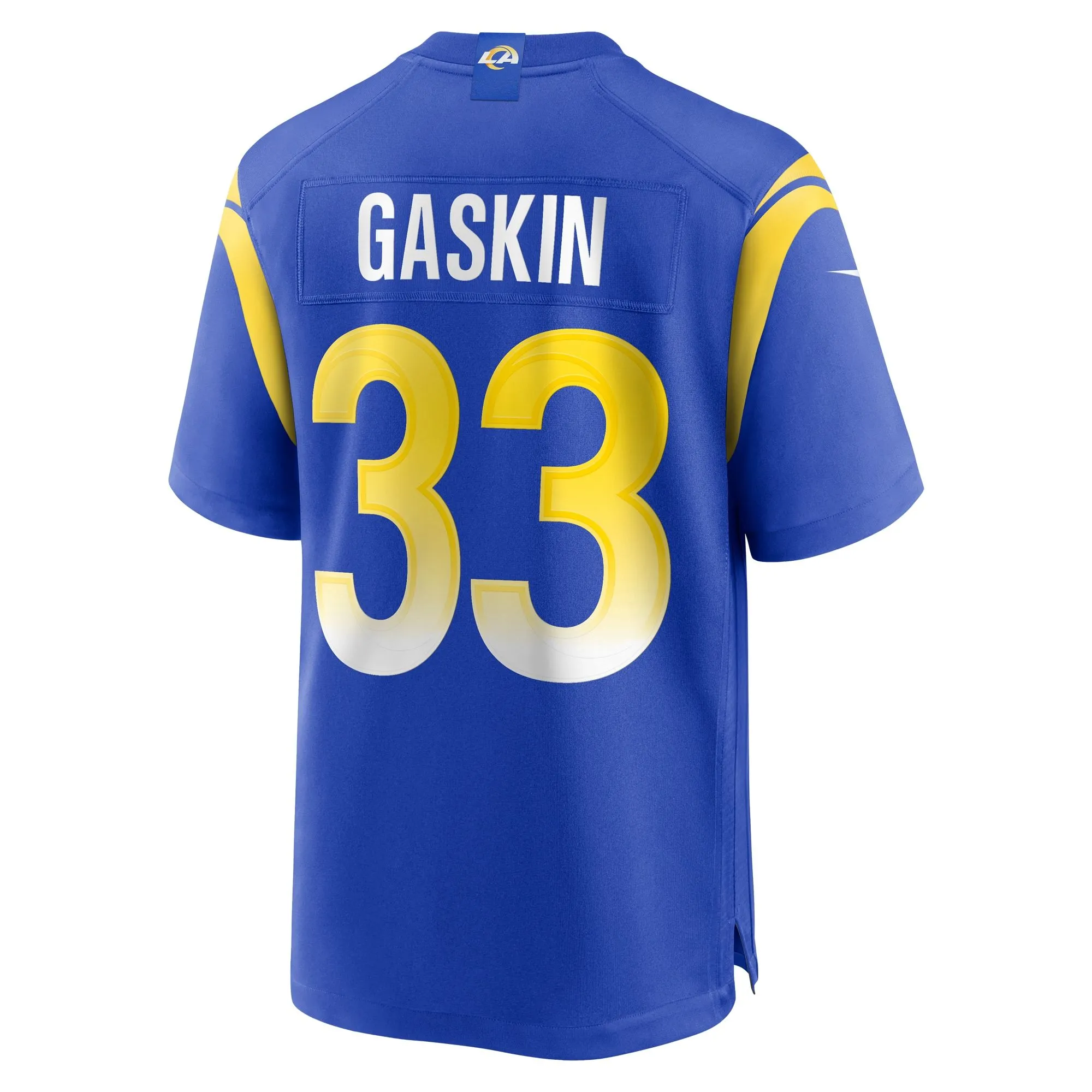 Myles Gaskin Los Angeles Rams   Game Jersey -  Royal