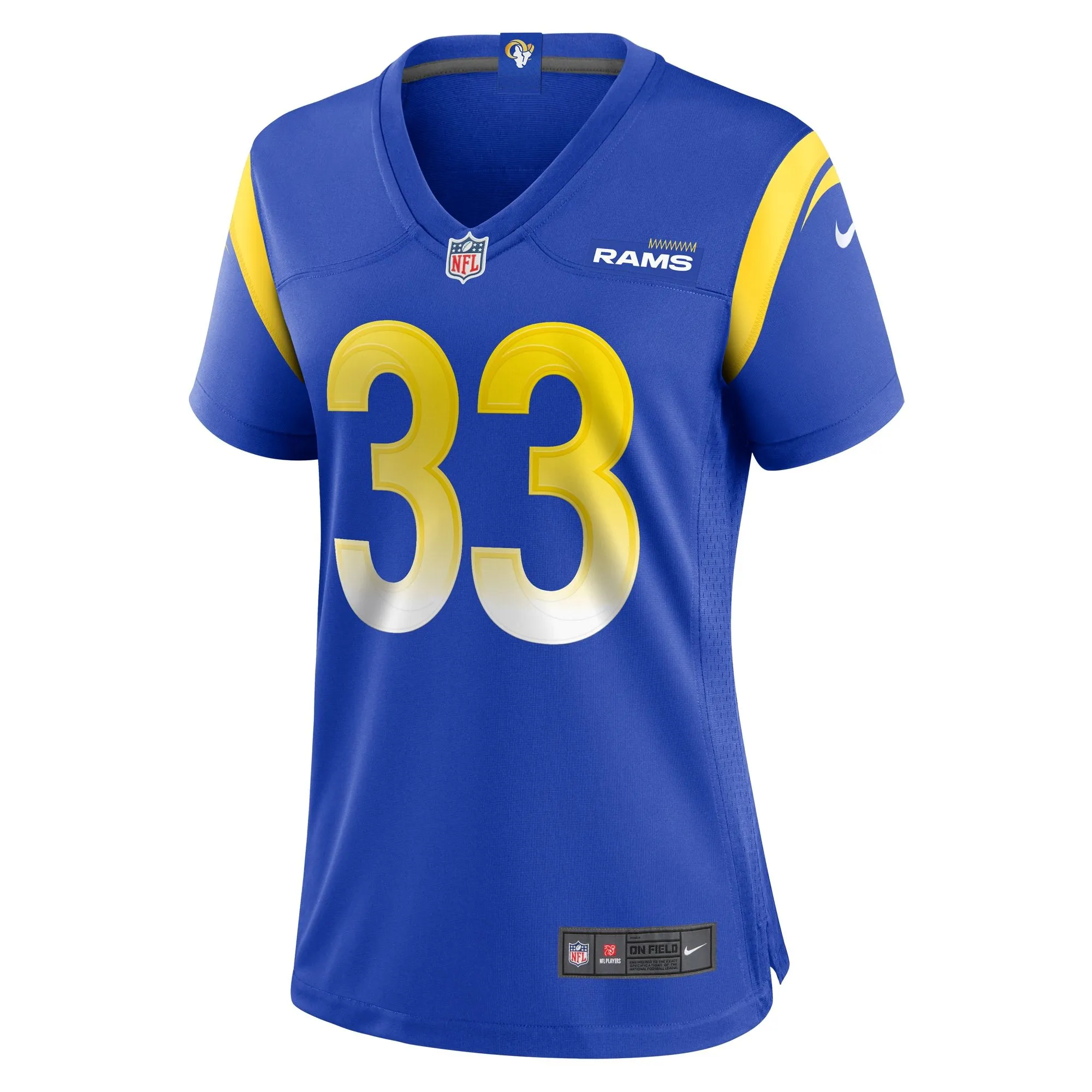 Myles Gaskin Los Angeles Rams  Women's  Game Jersey -  Royal