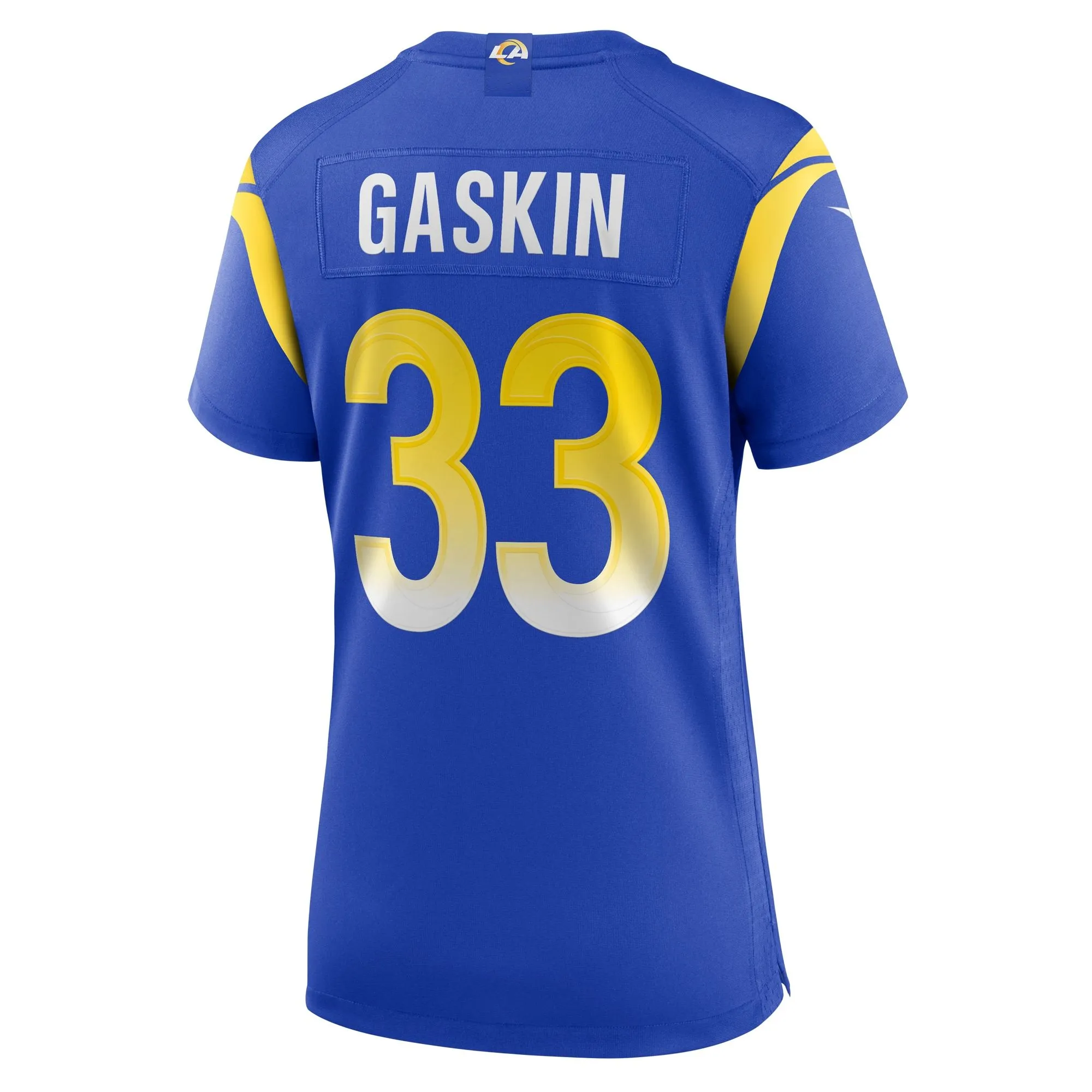 Myles Gaskin Los Angeles Rams  Women's  Game Jersey -  Royal