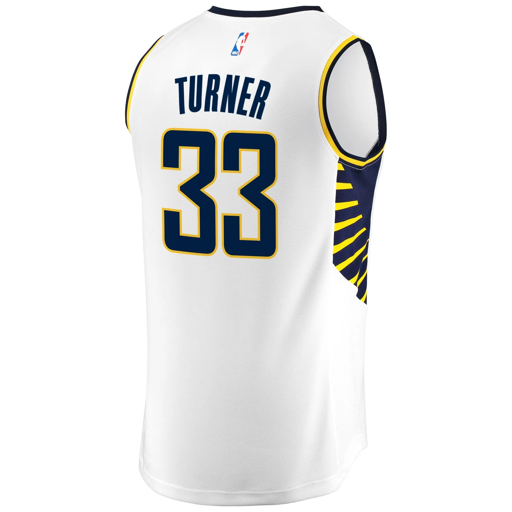 Myles Turner Indiana Pacers Fanatics Branded Fast Break Replica Jersey - Association Edition - White