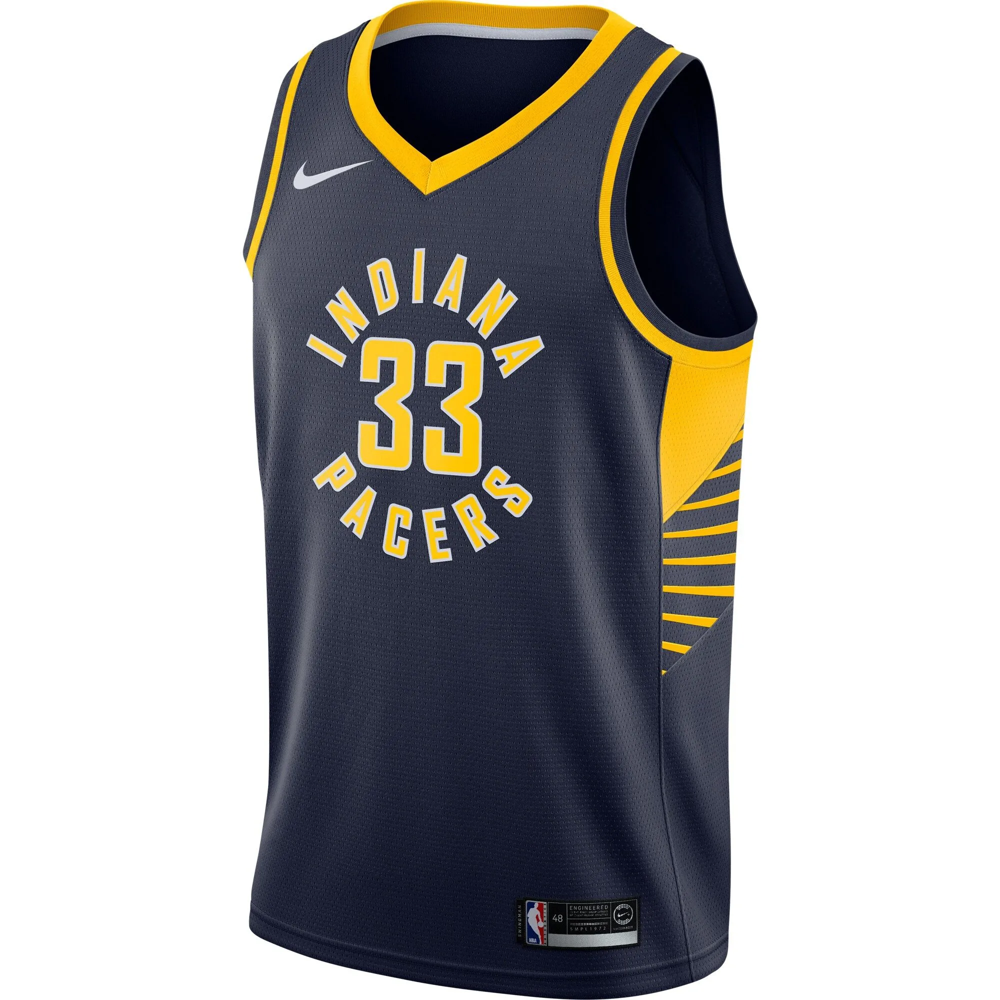 Myles Turner Indiana Pacers  Swingman Jersey Navy - Icon Edition