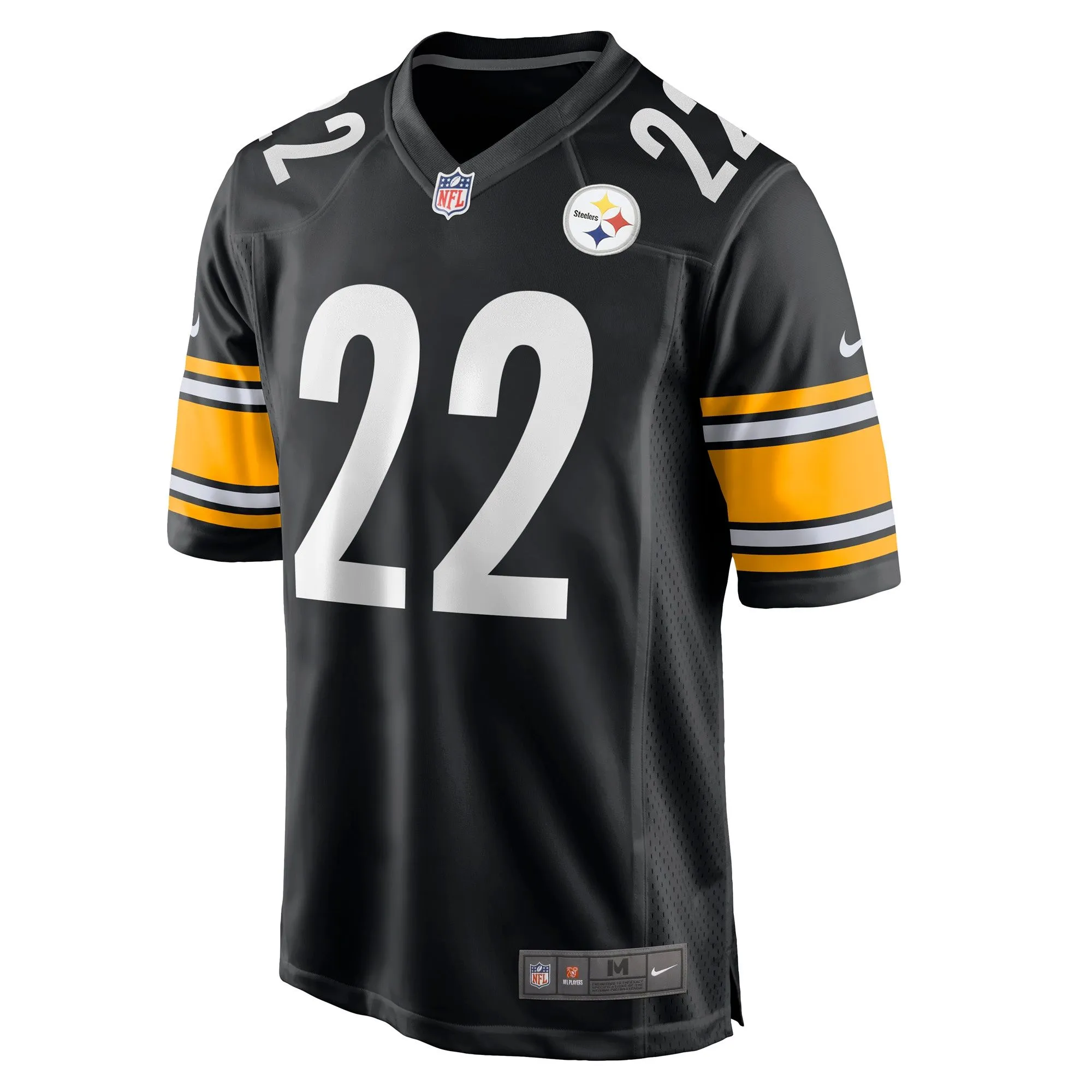 Najee Harris Pittsburgh Steelers  Game Jersey - Black