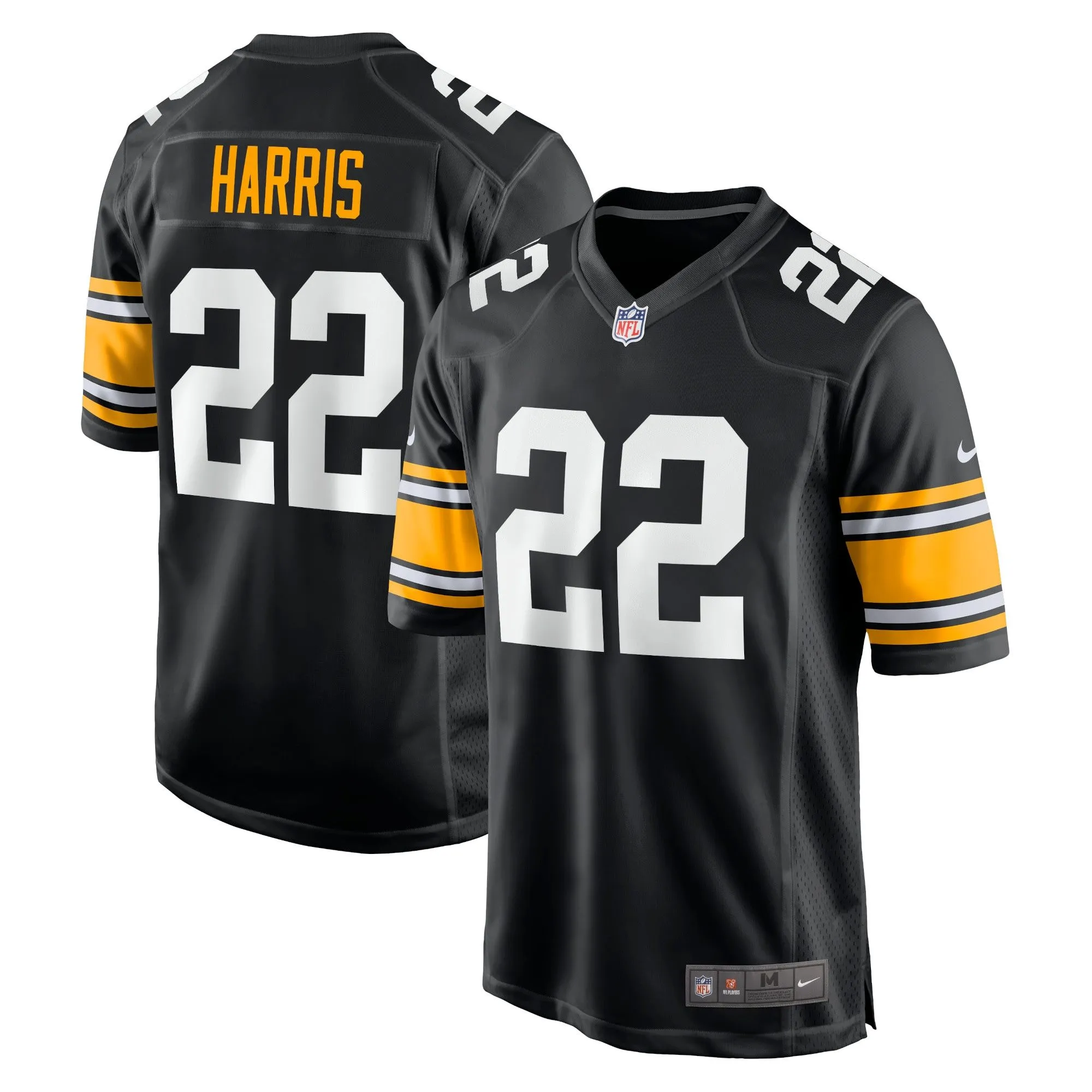 Najee Harris Pittsburgh Steelers  Home Player Game Jersey - Black