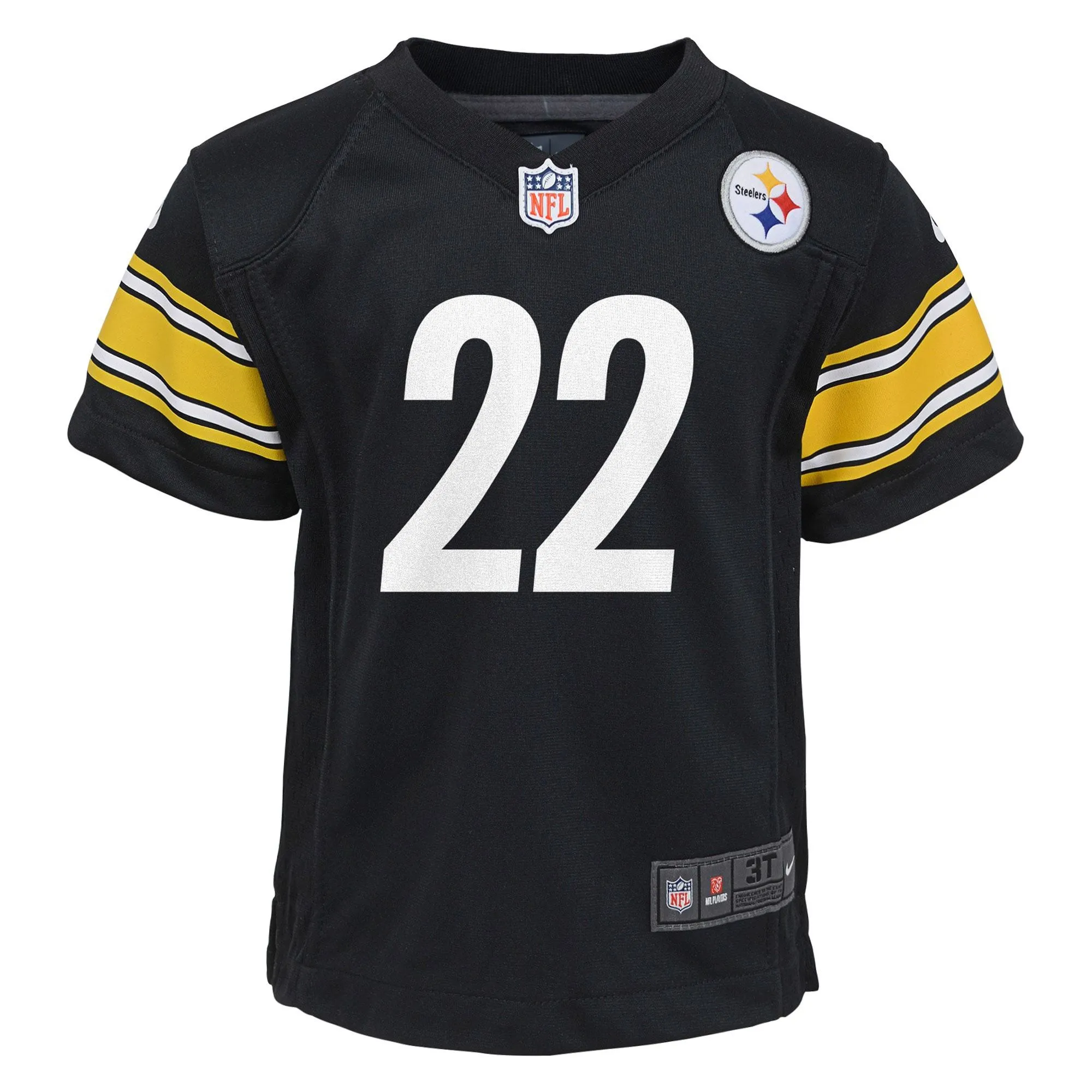 Najee Harris Pittsburgh Steelers  Toddler Game Jersey - Black