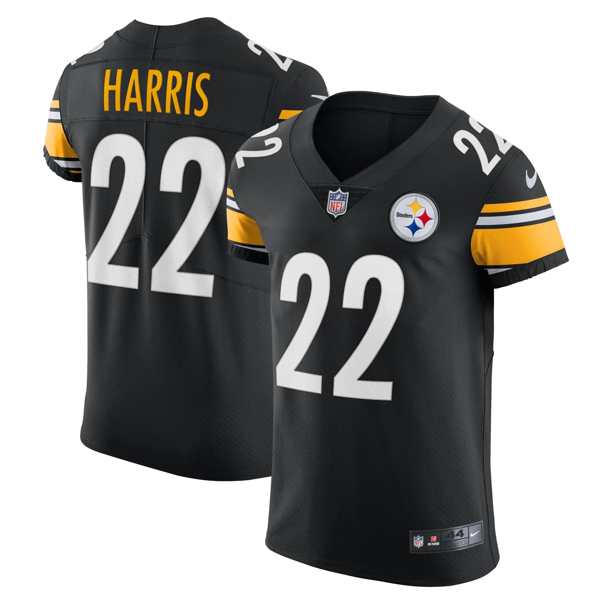 Najee Harris Pittsburgh Steelers  Vapor Elite Jersey - Black